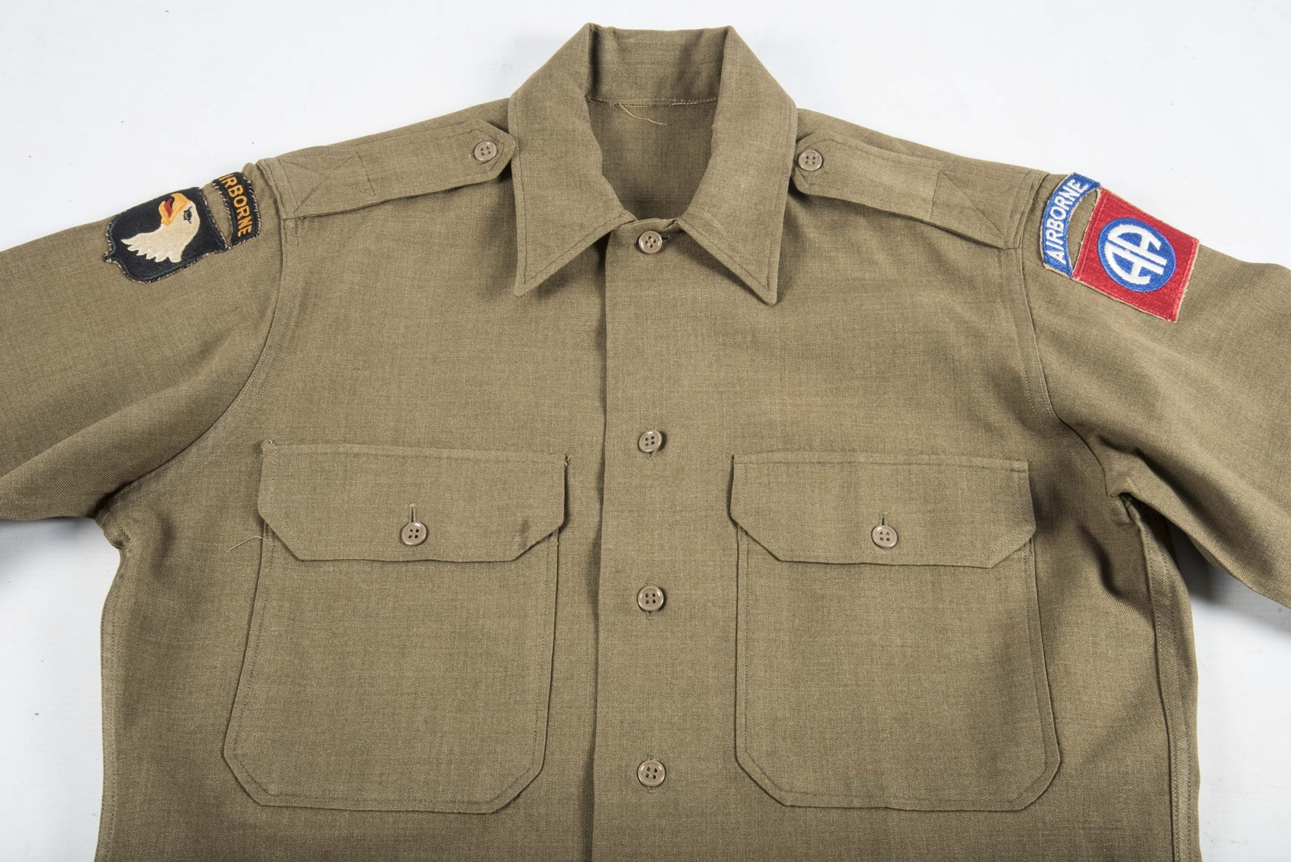 US Officer shirt 101st & 82nd Airborne ID'ed Willard Sturm — image 4