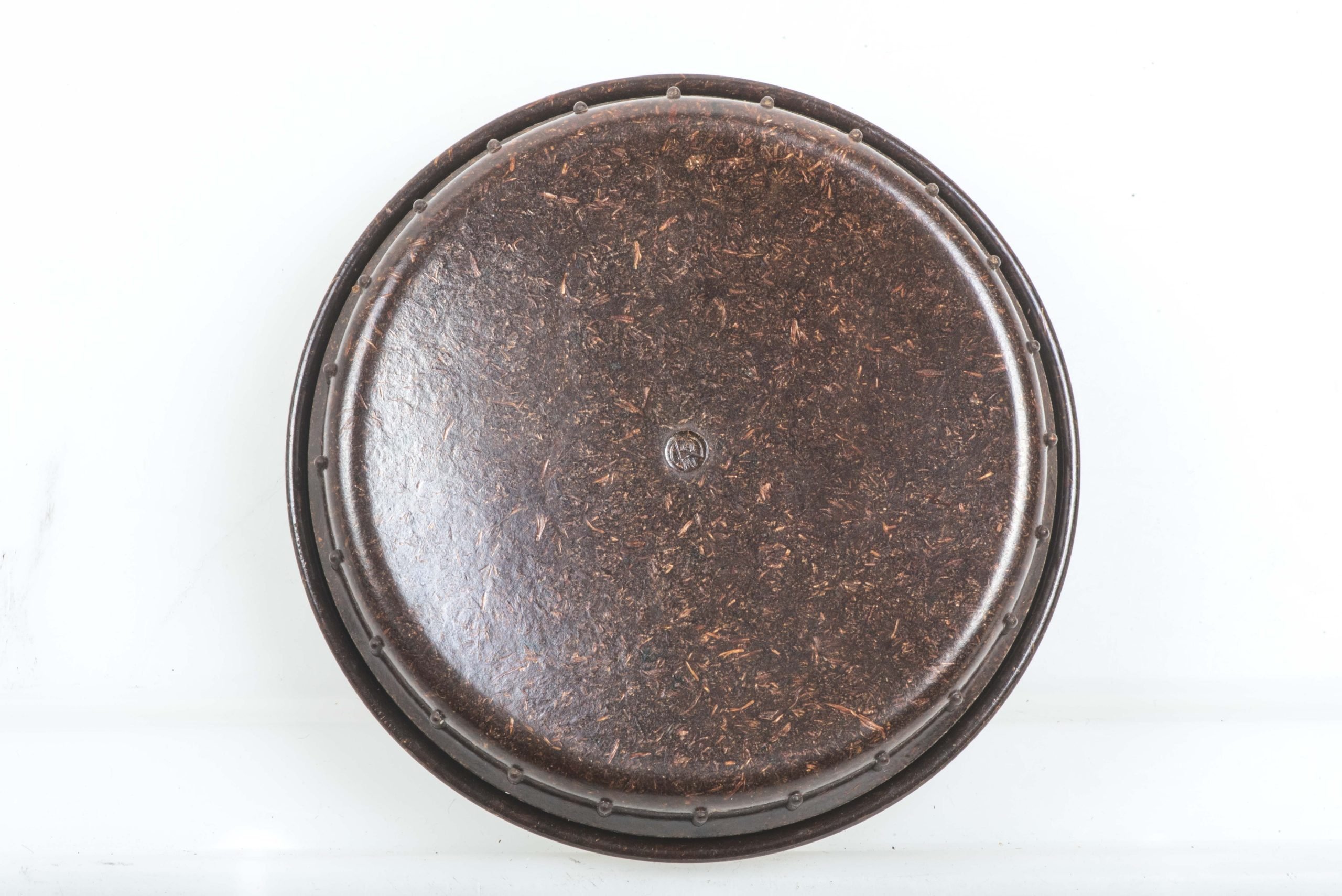 Brown second pattern butterdish marked 1W 131 1944 — image 2