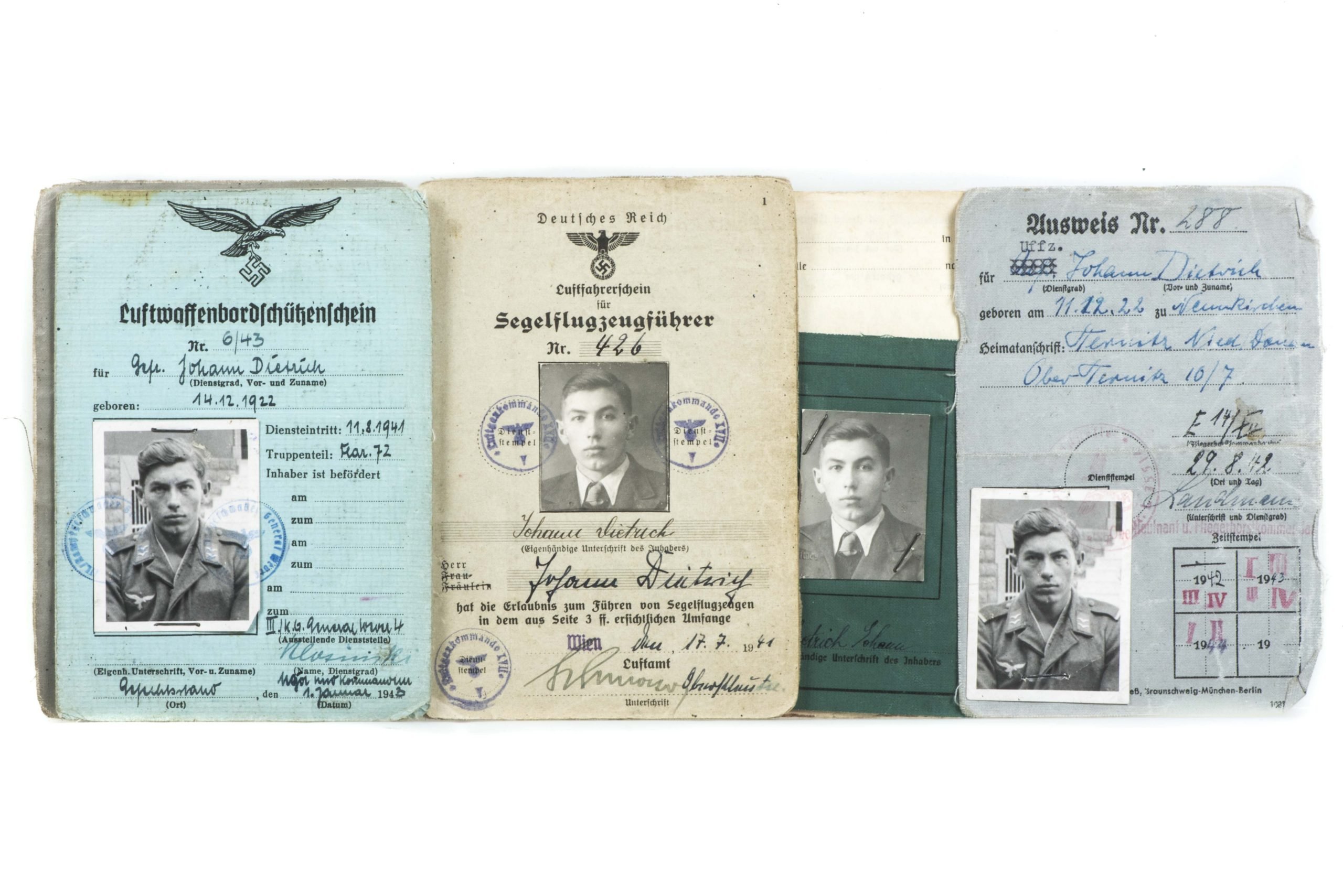 Luftwaffenbordschützenschein grouping Kampfgeschwader General Wever 4