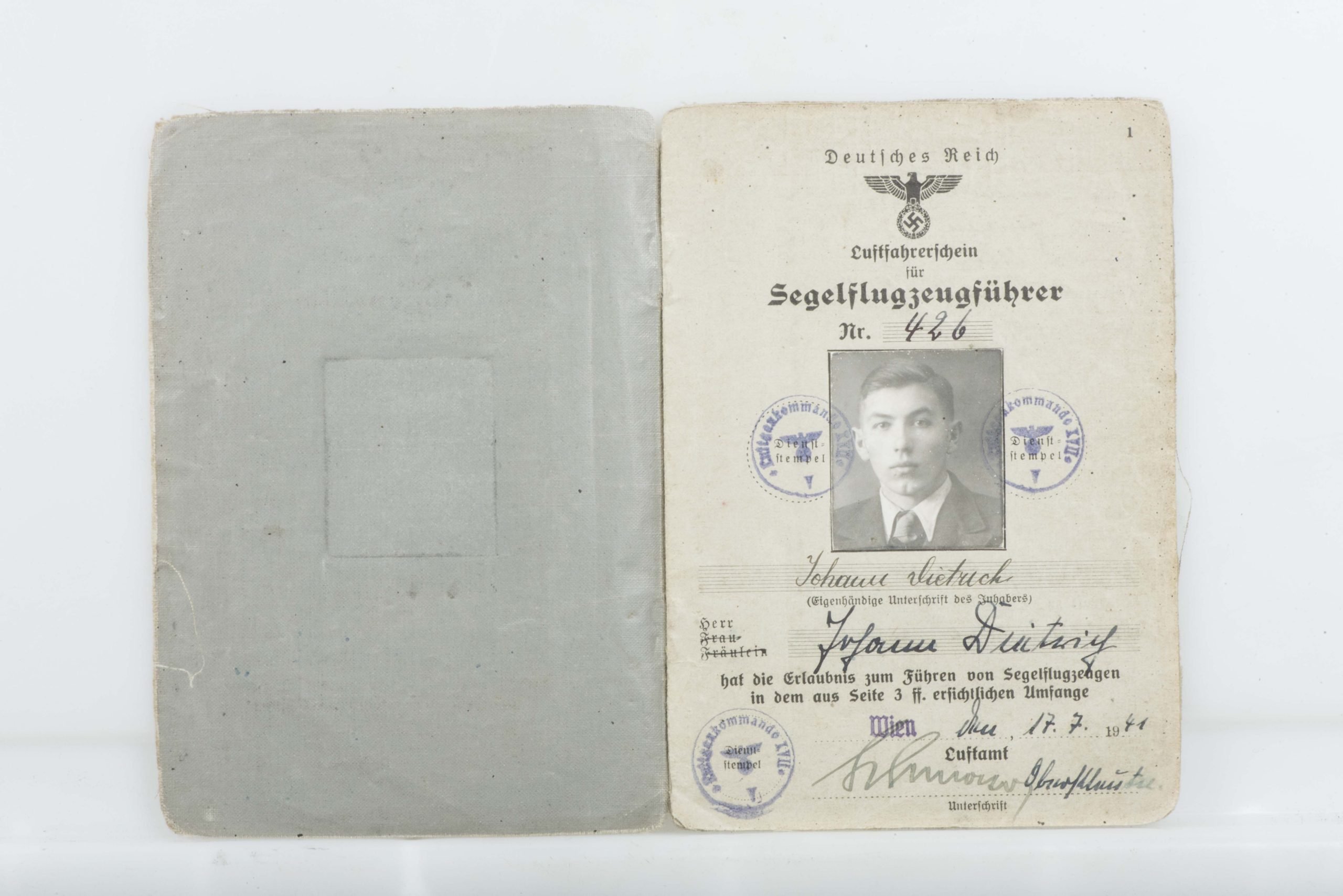 Luftwaffenbordschützenschein grouping Kampfgeschwader General Wever 4 — image 3