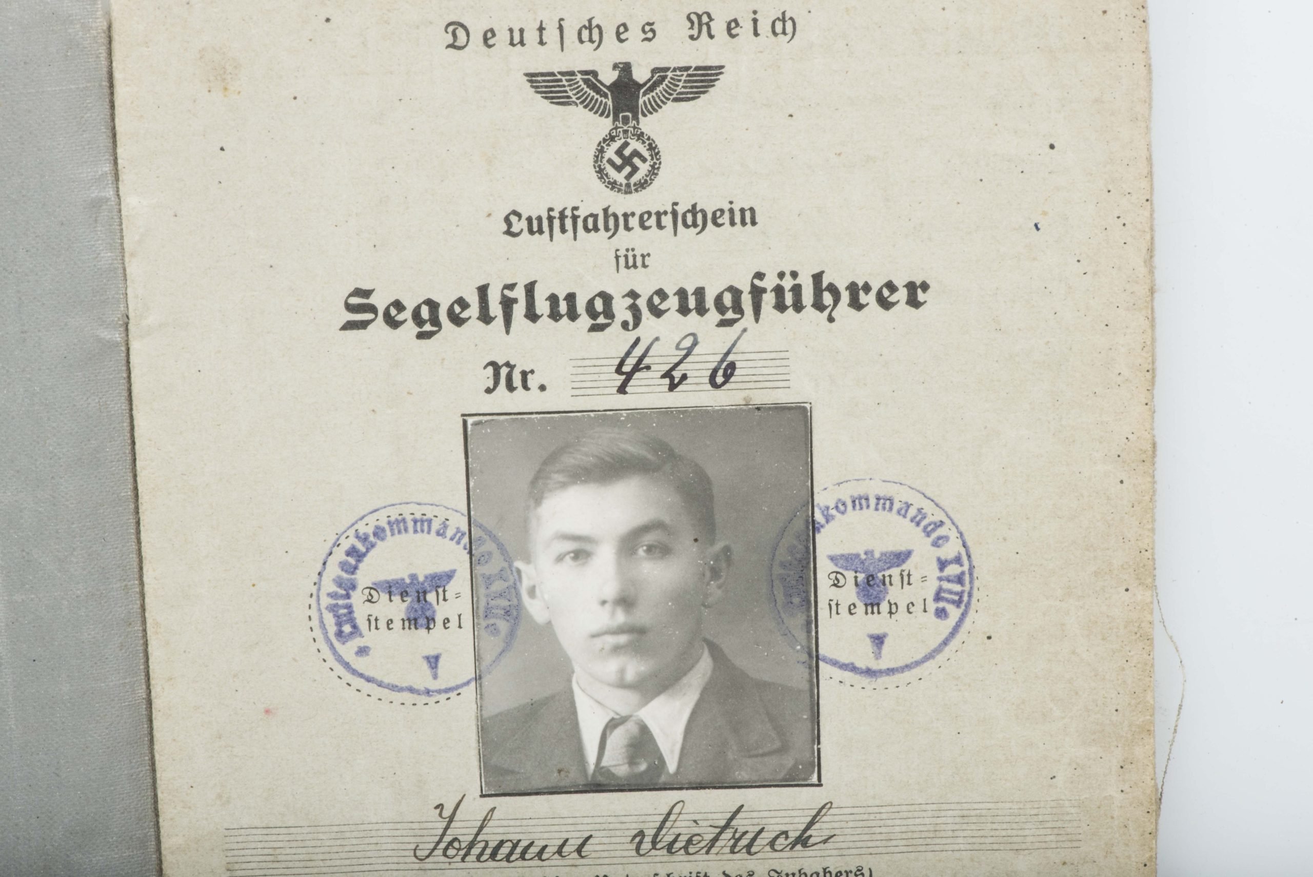 Luftwaffenbordschützenschein grouping Kampfgeschwader General Wever 4 — image 4