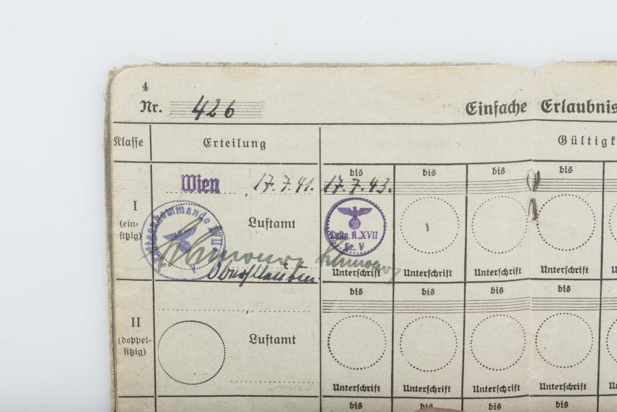 Luftwaffenbordschützenschein grouping Kampfgeschwader General Wever 4 — image 6