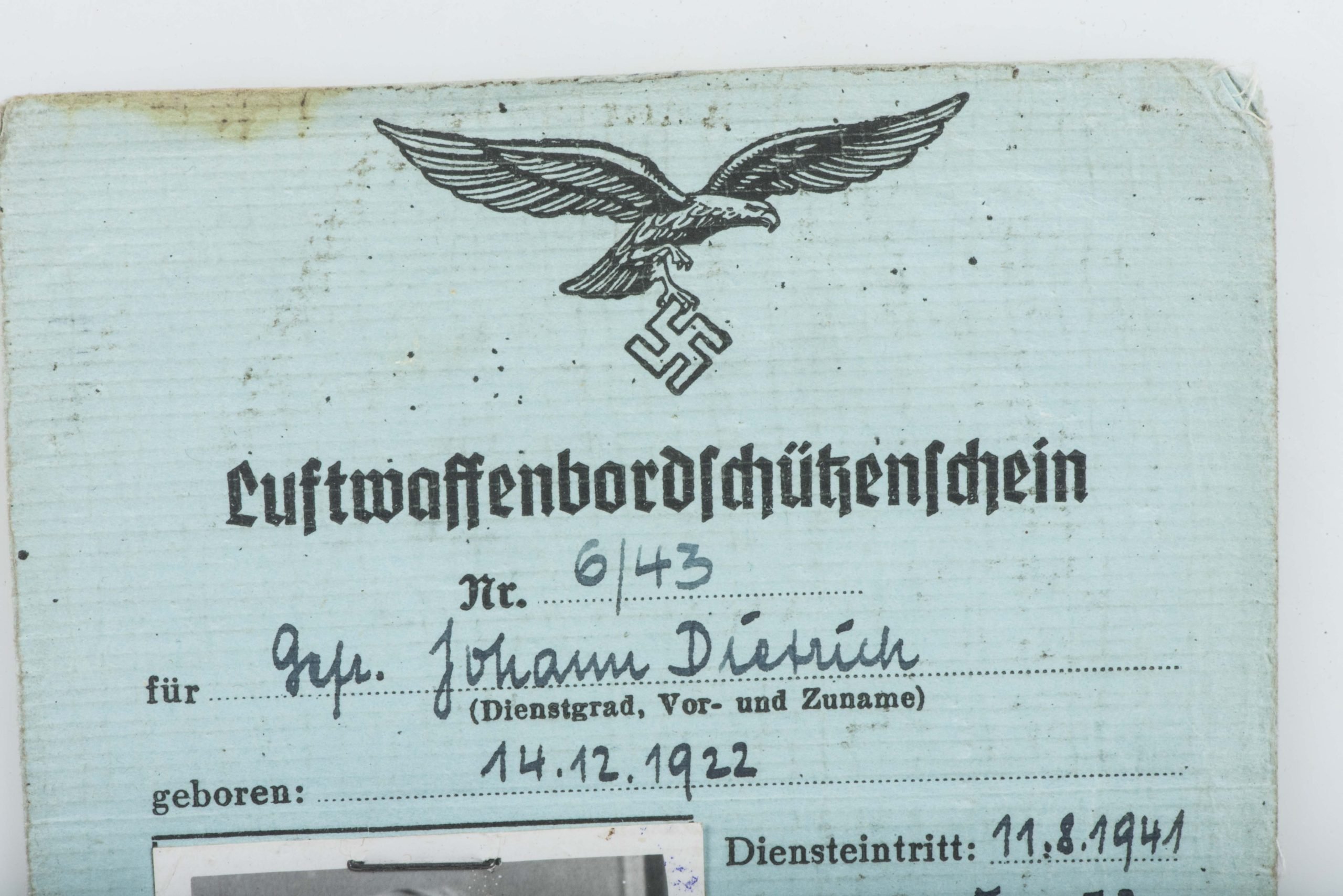 Luftwaffenbordschützenschein grouping Kampfgeschwader General Wever 4 — image 9