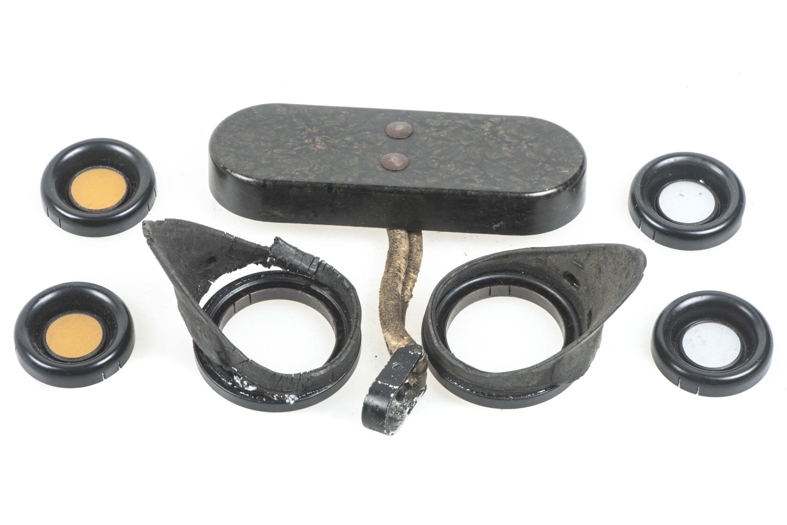 Rare Kriegsmarine 7×50 Leitz binocular accessories