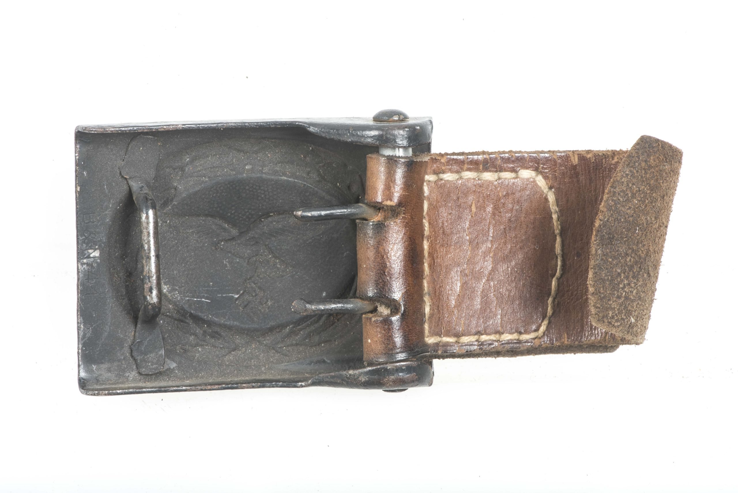 Steel Luftwaffe belt buckle Berg Nolte 1941 — image 2