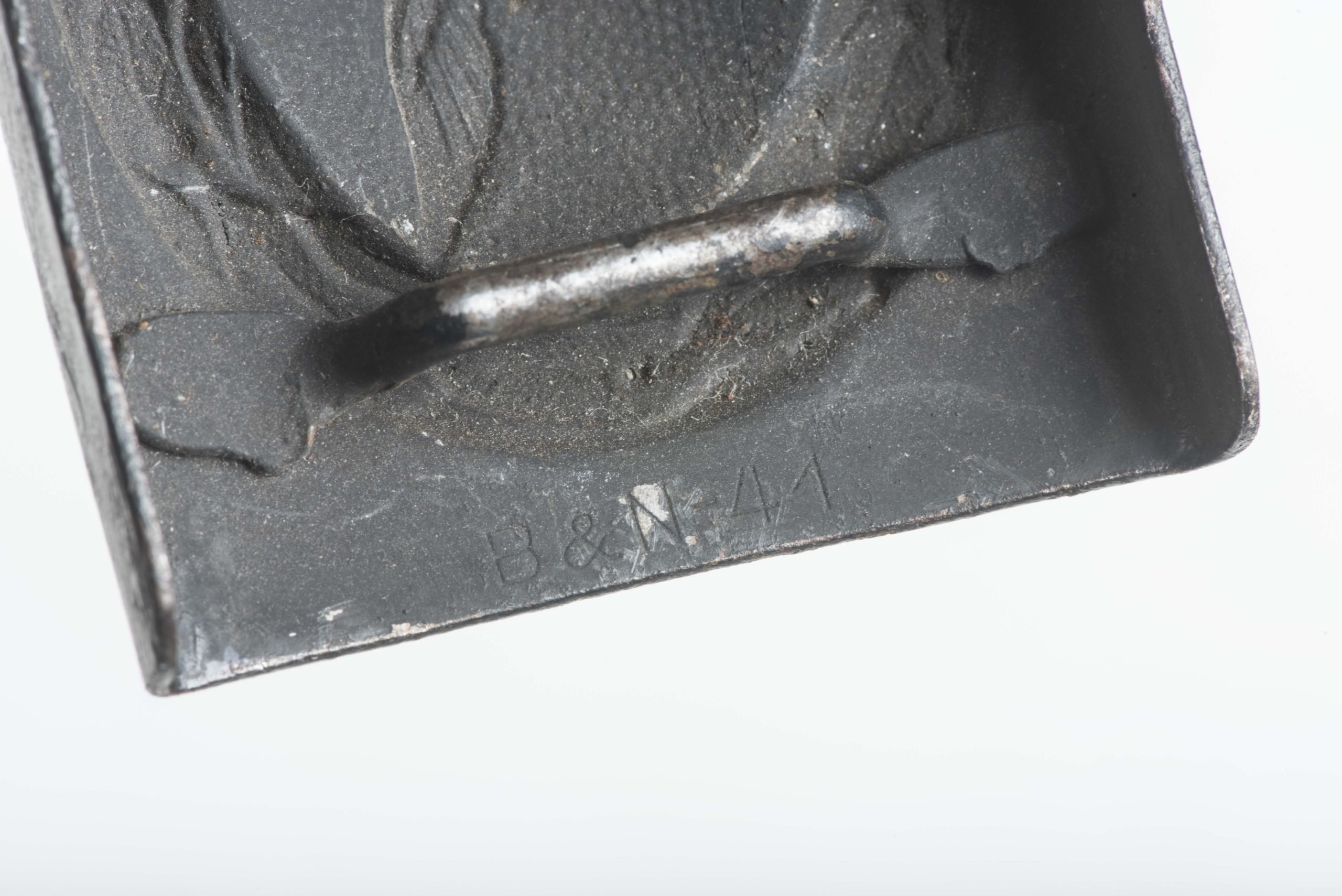 Steel Luftwaffe belt buckle Berg Nolte 1941 — image 3