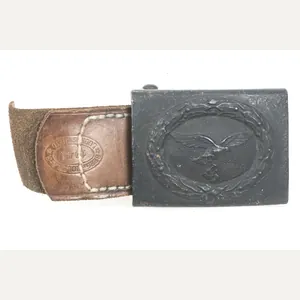 Steel Luftwaffe belt buckle Berg Nolte 1941