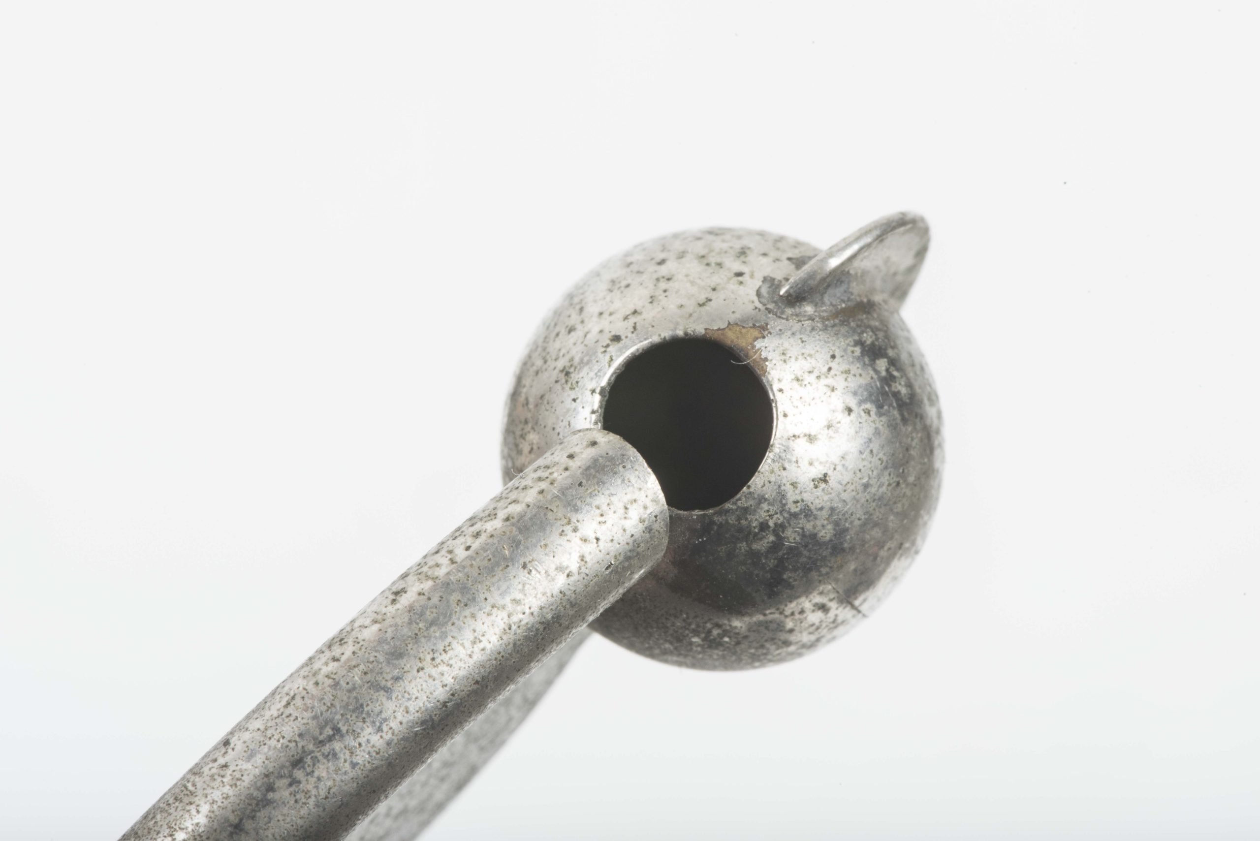 Issue Kriegsmarine whistle with grey rayon lanyard — image 7