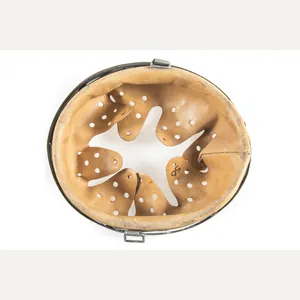 German helmet liner marked Metall-Lederverarbeit 1943 64/56