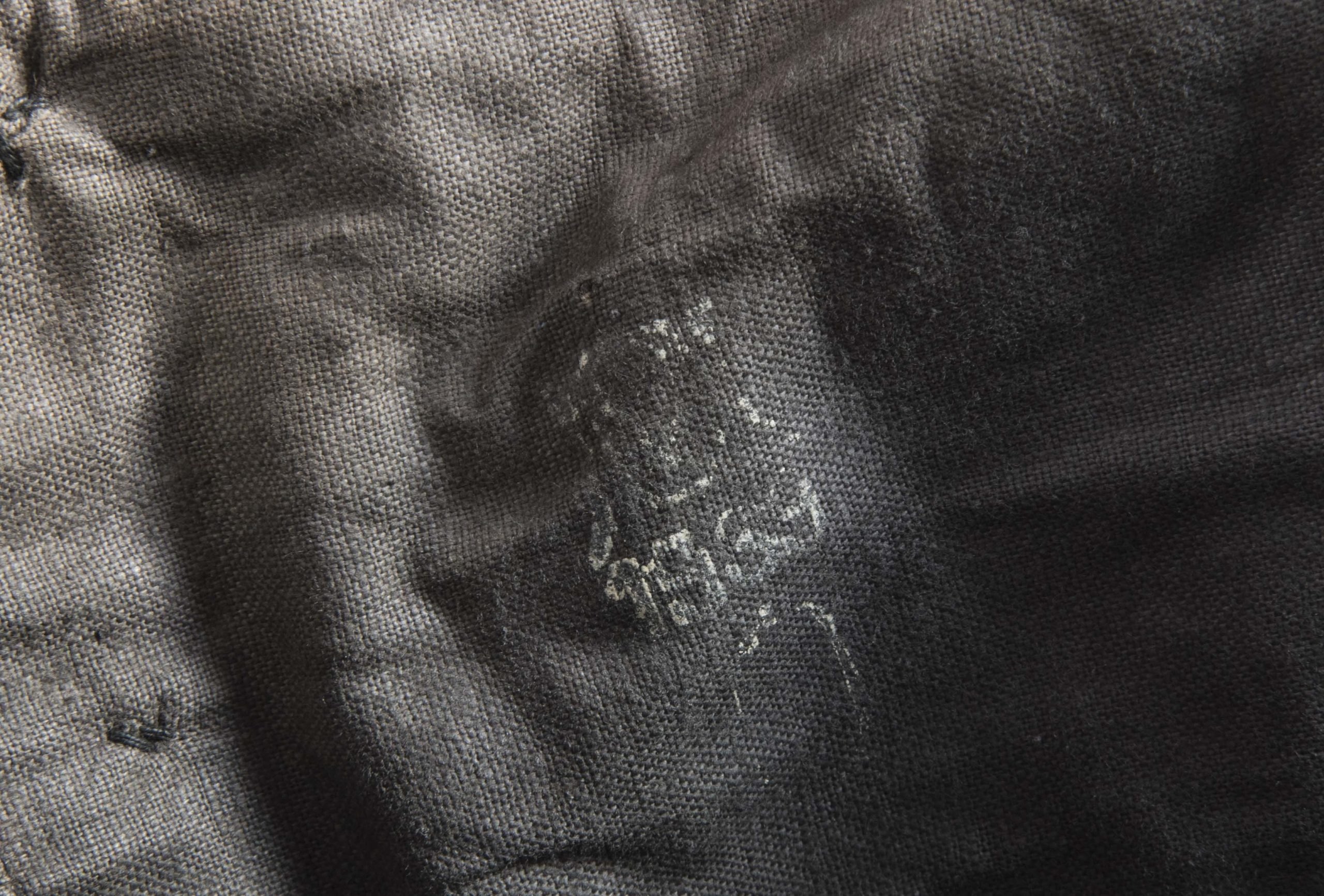 Rare Dutch leather motorcyclist breeches marked CM 1939 — image 7