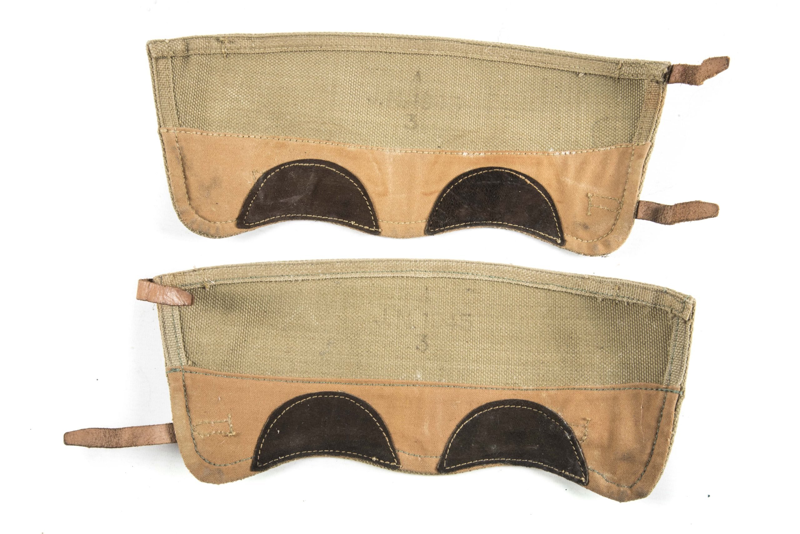 British P37 webbing anklets marked size 3 — image 2