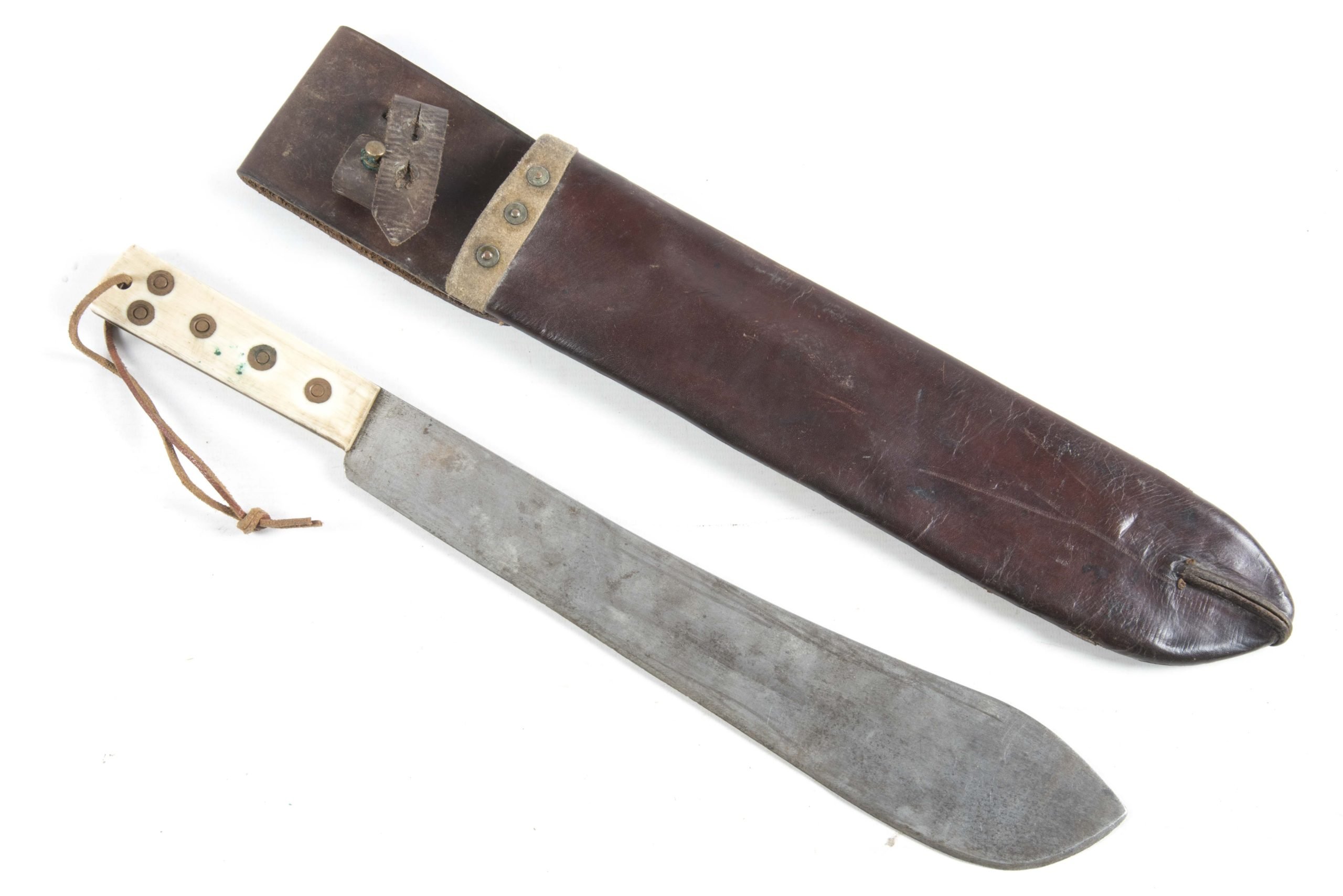 British machete by Martindale with scabbard Blackman leather goods sermondsey 1940