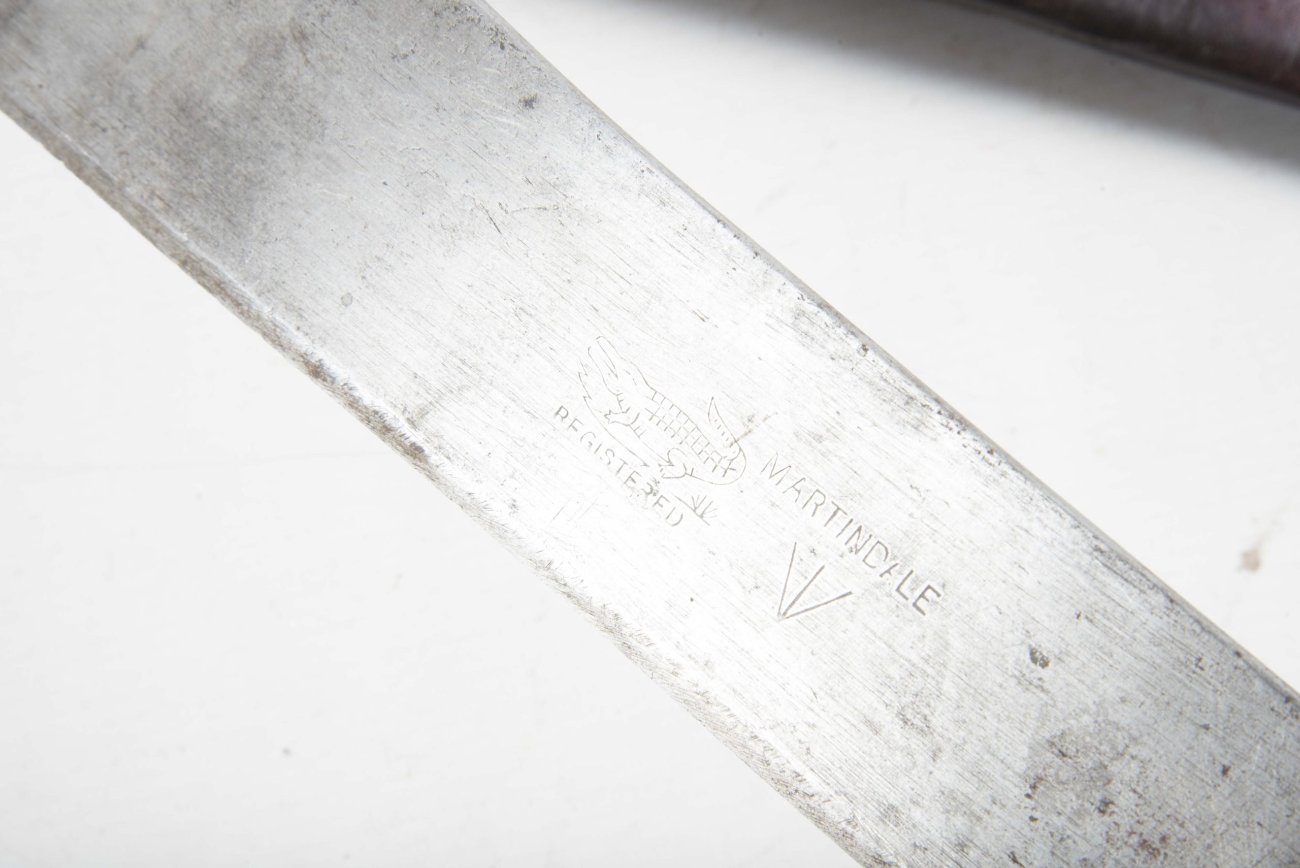 British machete by Martindale with scabbard Blackman leather goods sermondsey 1940 — image 2
