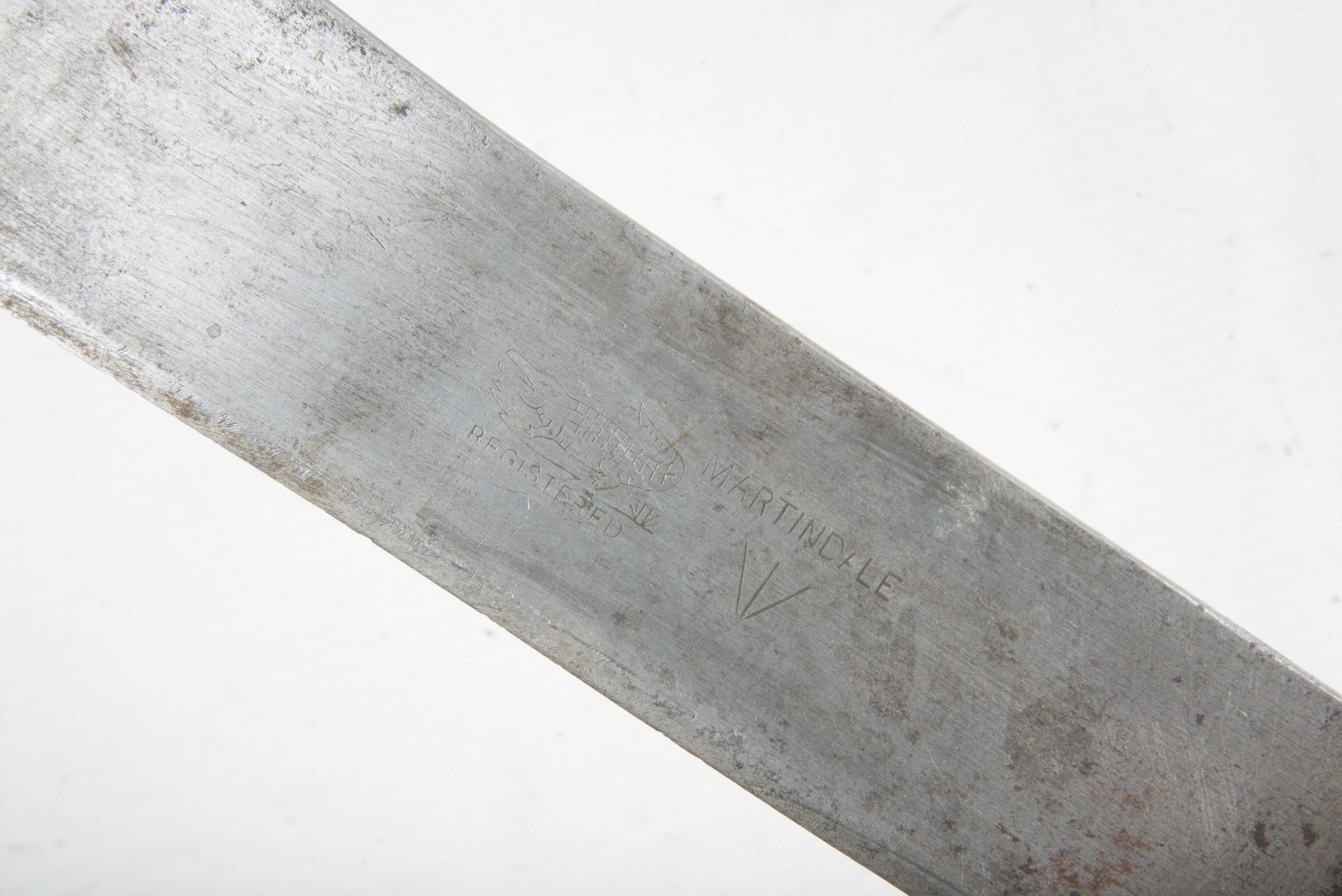 British machete by Martindale with scabbard Blackman leather goods sermondsey 1940 — image 3