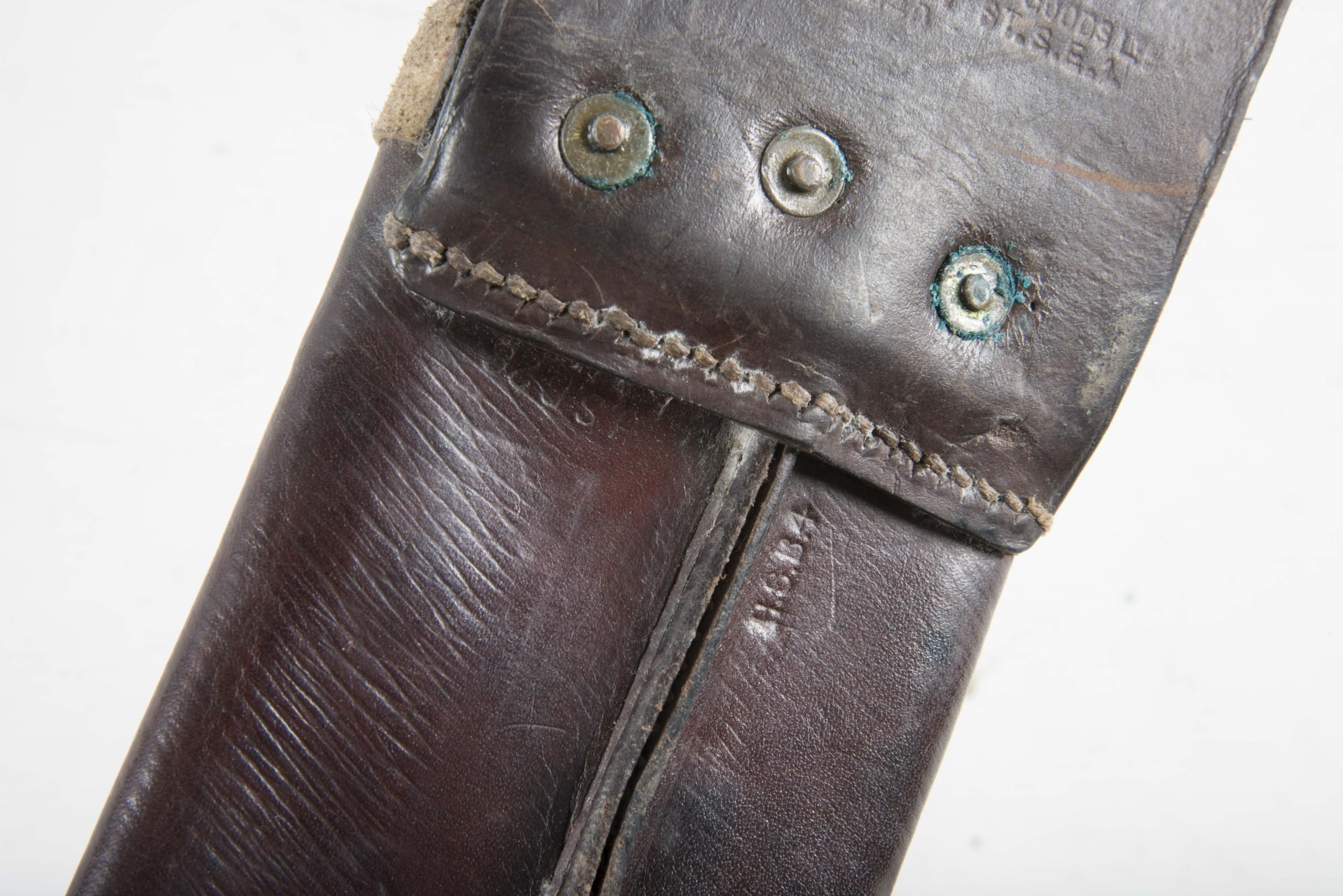 British machete by Martindale with scabbard Blackman leather goods sermondsey 1940 — image 7