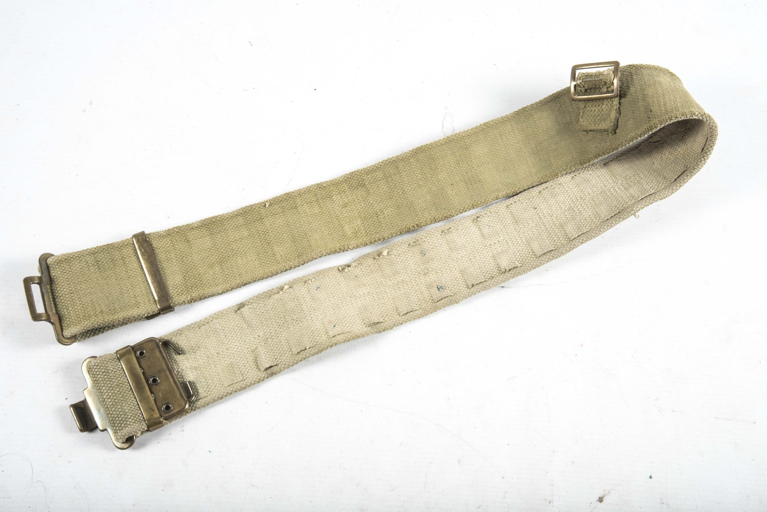 British P37 webbing equipment belt dated 1942 — image 2