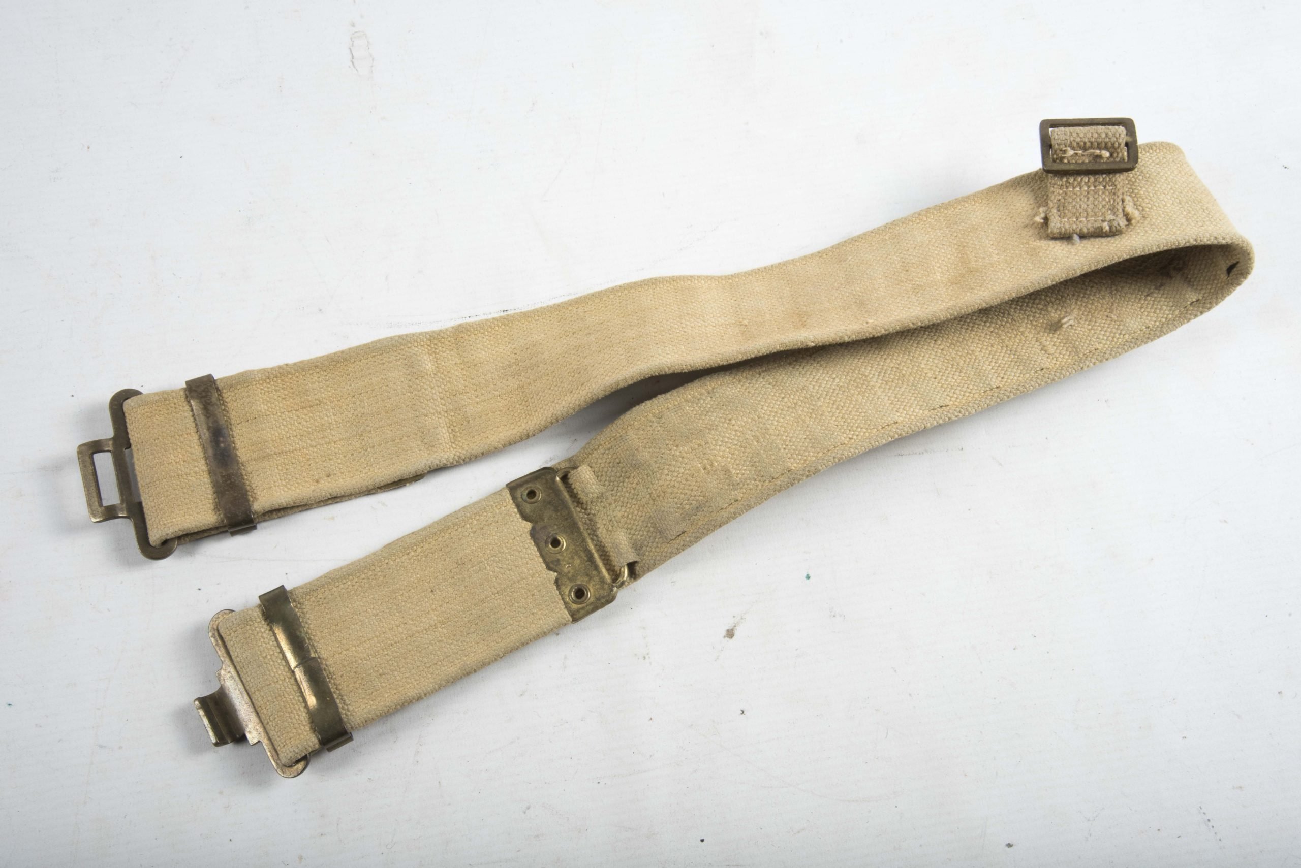 British P37 webbing equipment belt dated 1942 — image 2