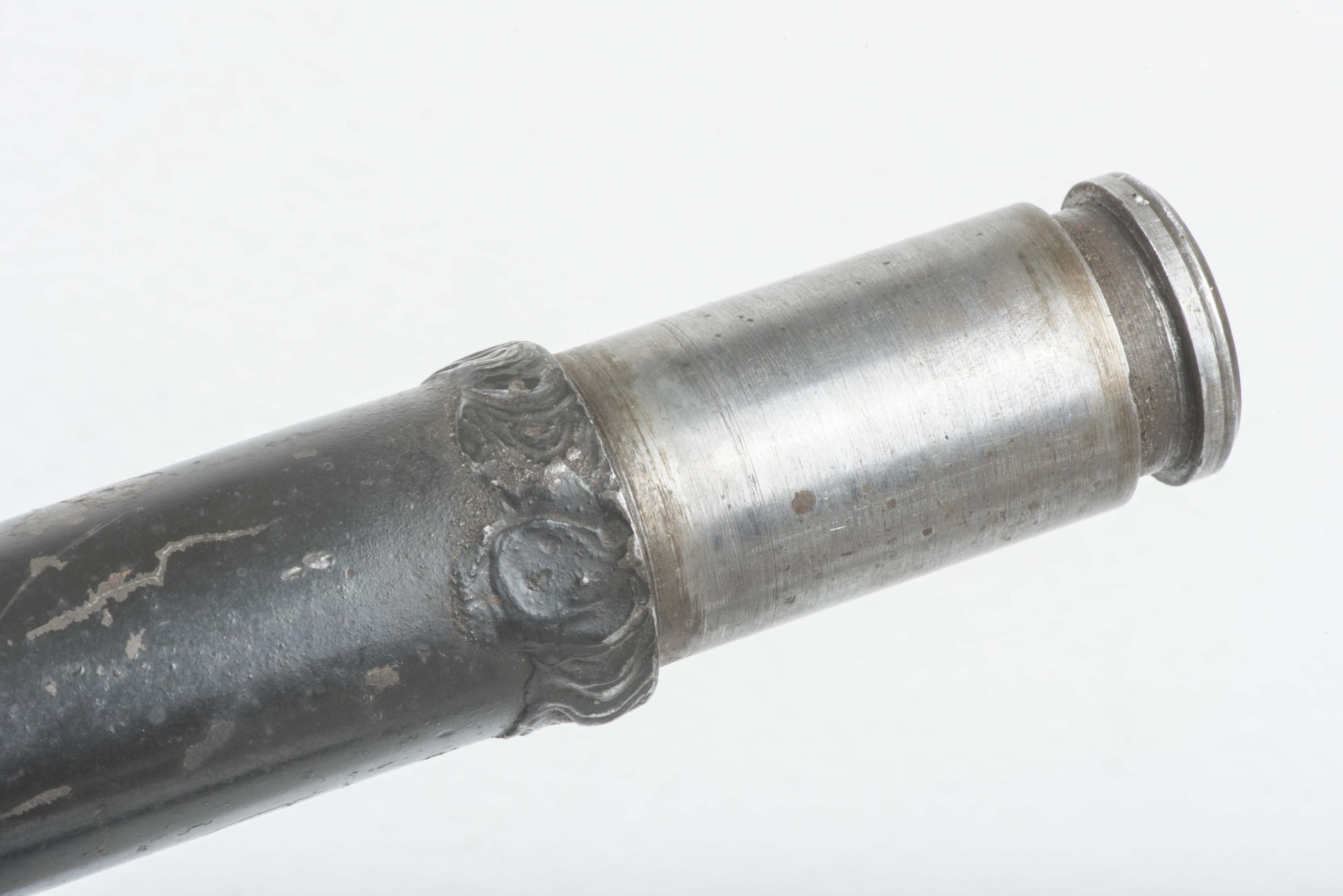 Rare painted steel MG34 u. MG42 Lafette AA extension pole marked ecy — image 4