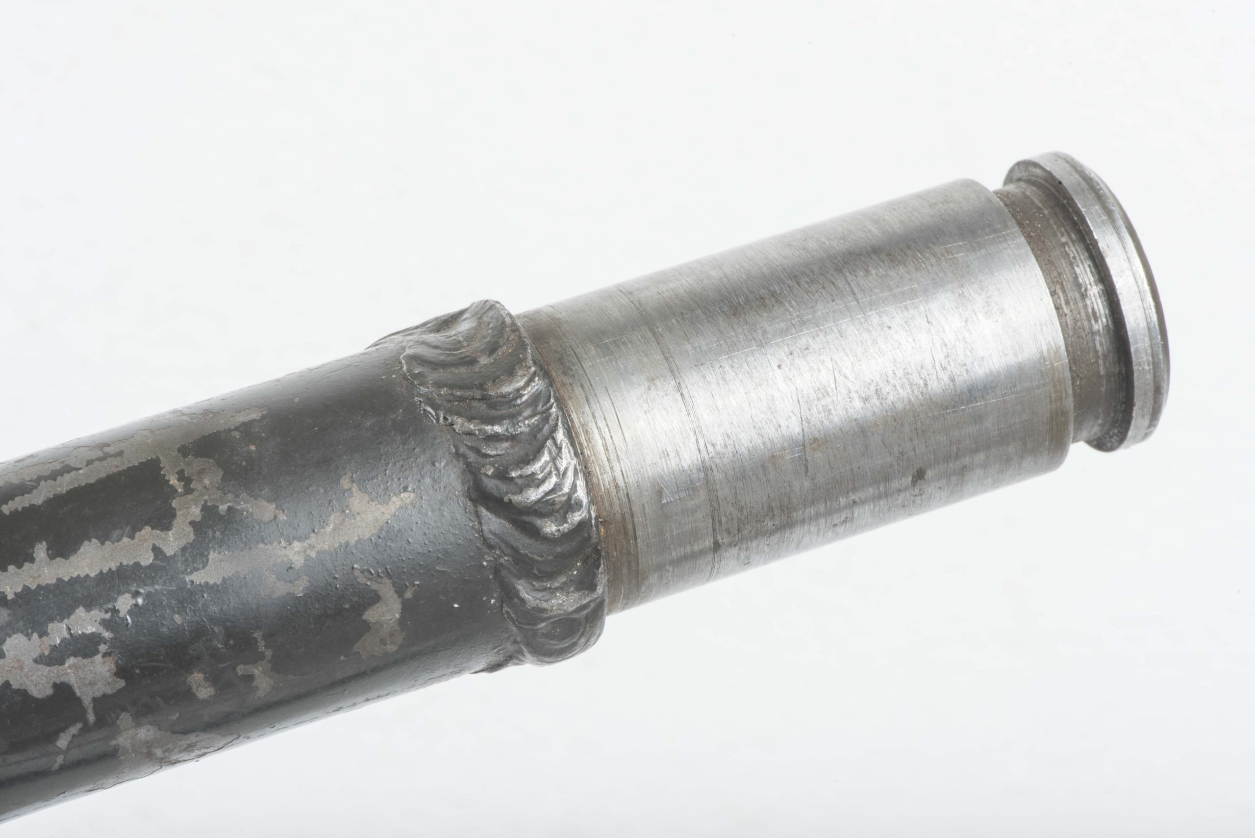 Rare painted steel MG34 u. MG42 Lafette AA extension pole marked ecy — image 5