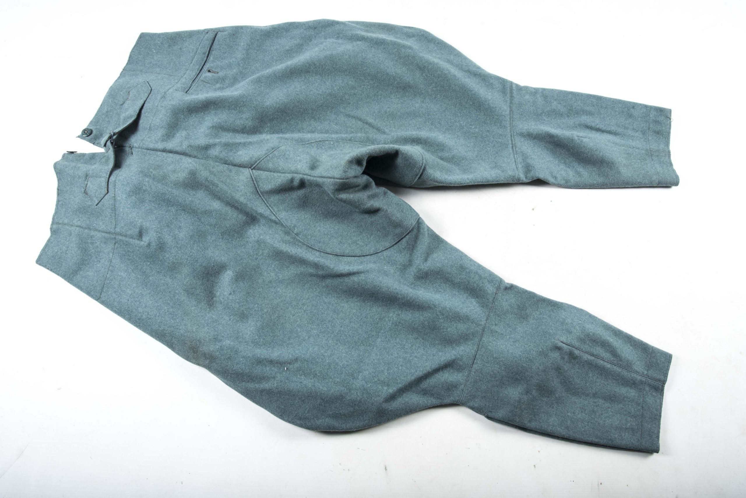 Unissued Polizei Breeches marked Paul Maass Uniformschneiderei Saarbrucken — image 2
