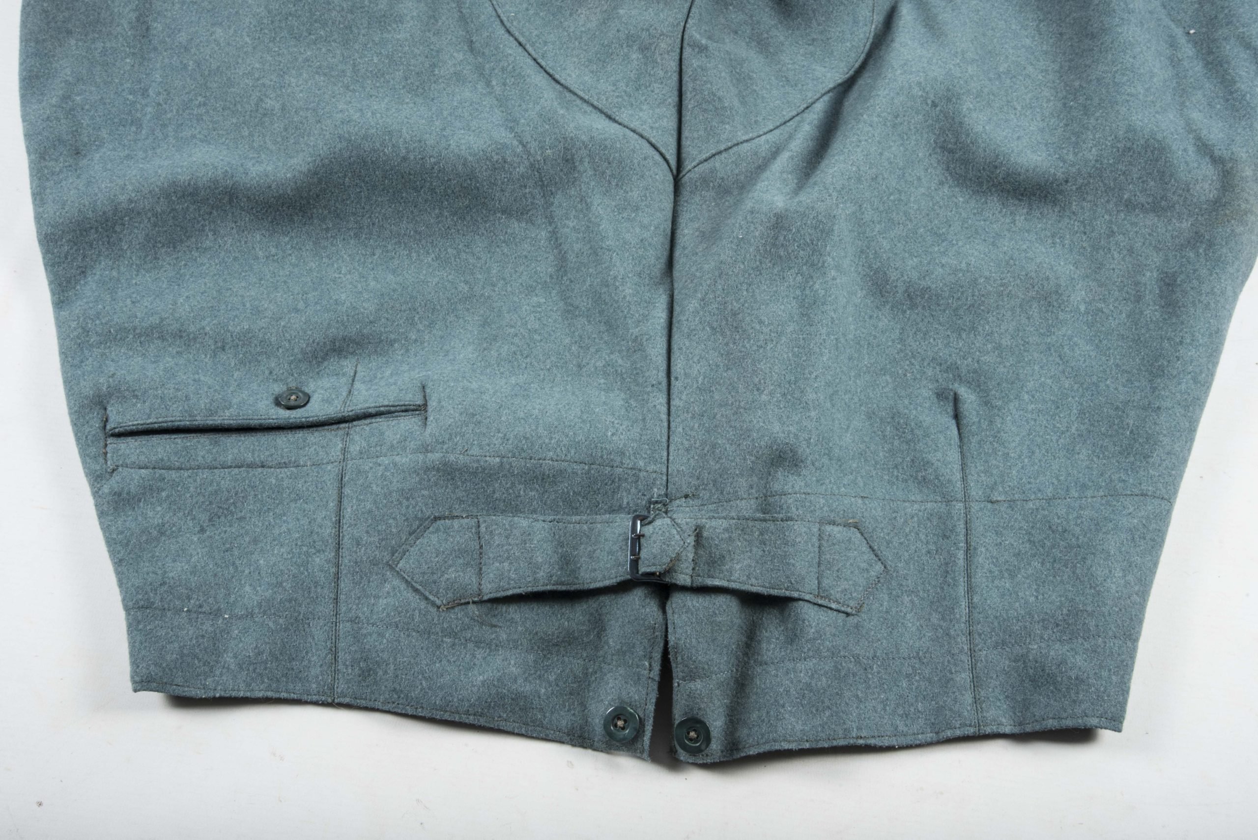 Unissued Polizei Breeches marked Paul Maass Uniformschneiderei Saarbrucken — image 3