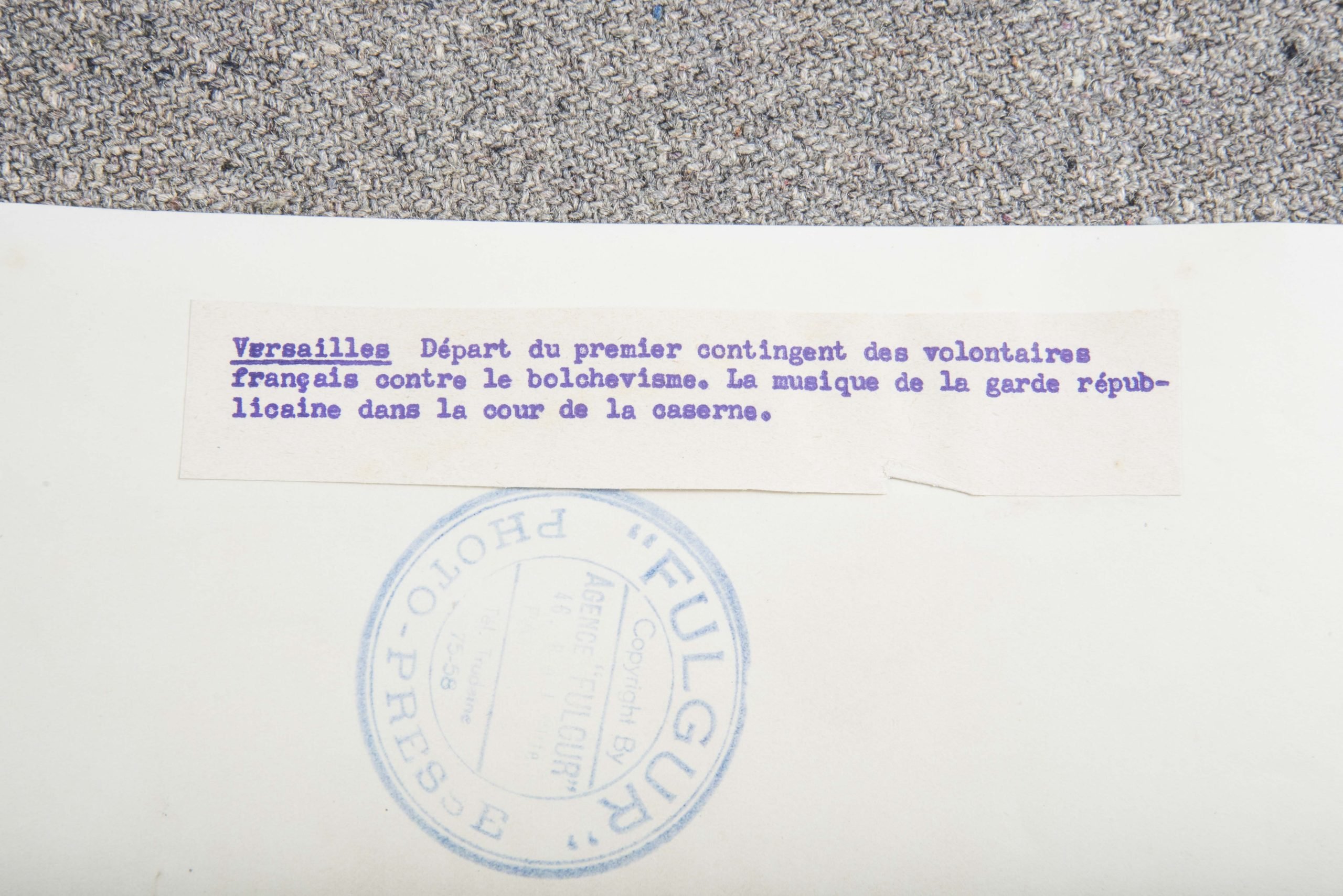 Press Photo; French LVF Volunteers against Bolshewism — image 3