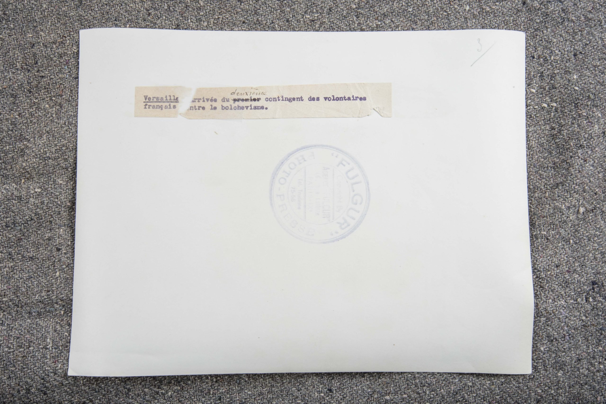 Press Photo; French LVF Volunteers against Bolshewism — image 4