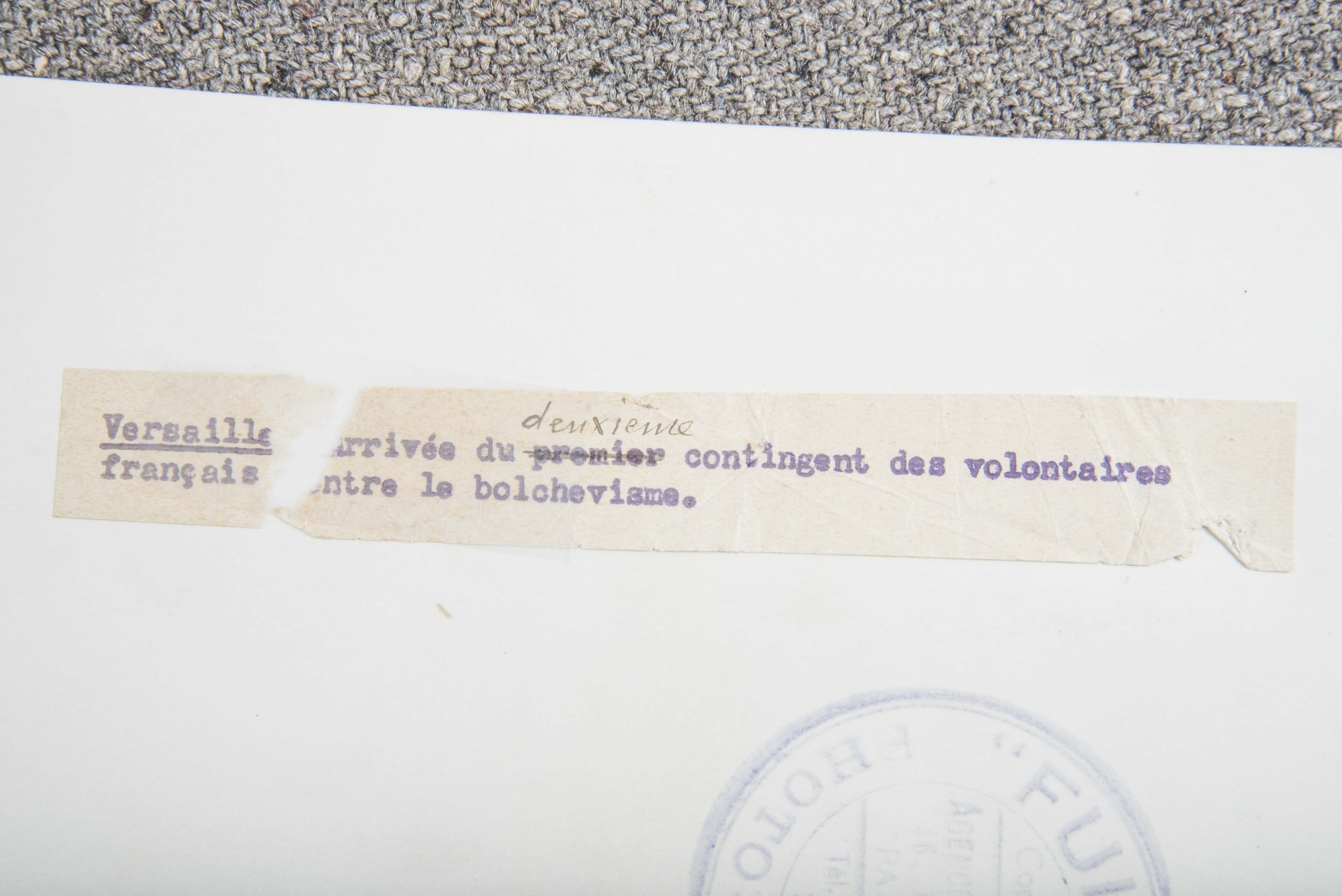 Press Photo; French LVF Volunteers against Bolshewism — image 5