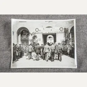 Press Photo; French LVF Volunteers against Bolshewism