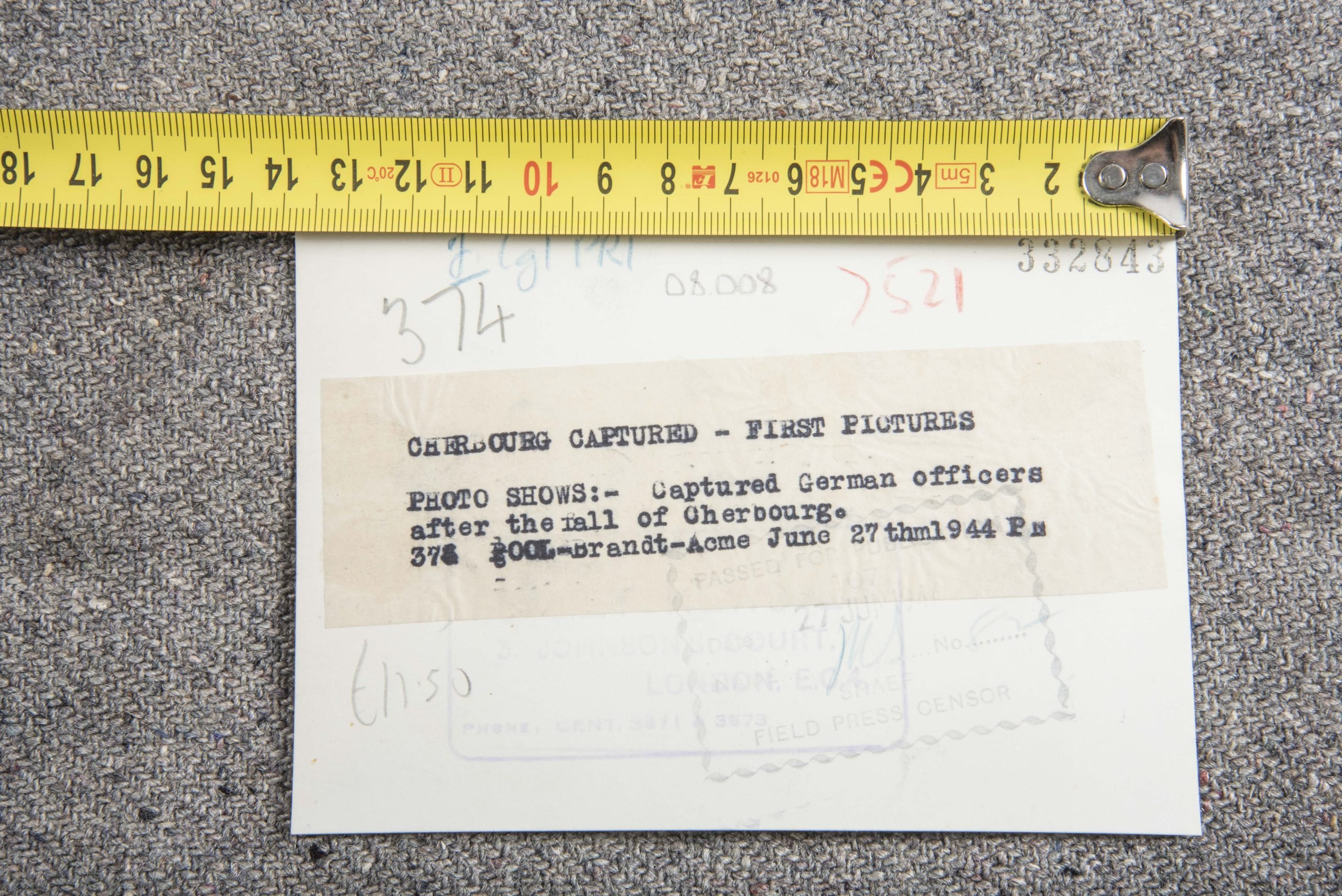 Press Photo; Normandy Cherbourg prisoners of war — image 2