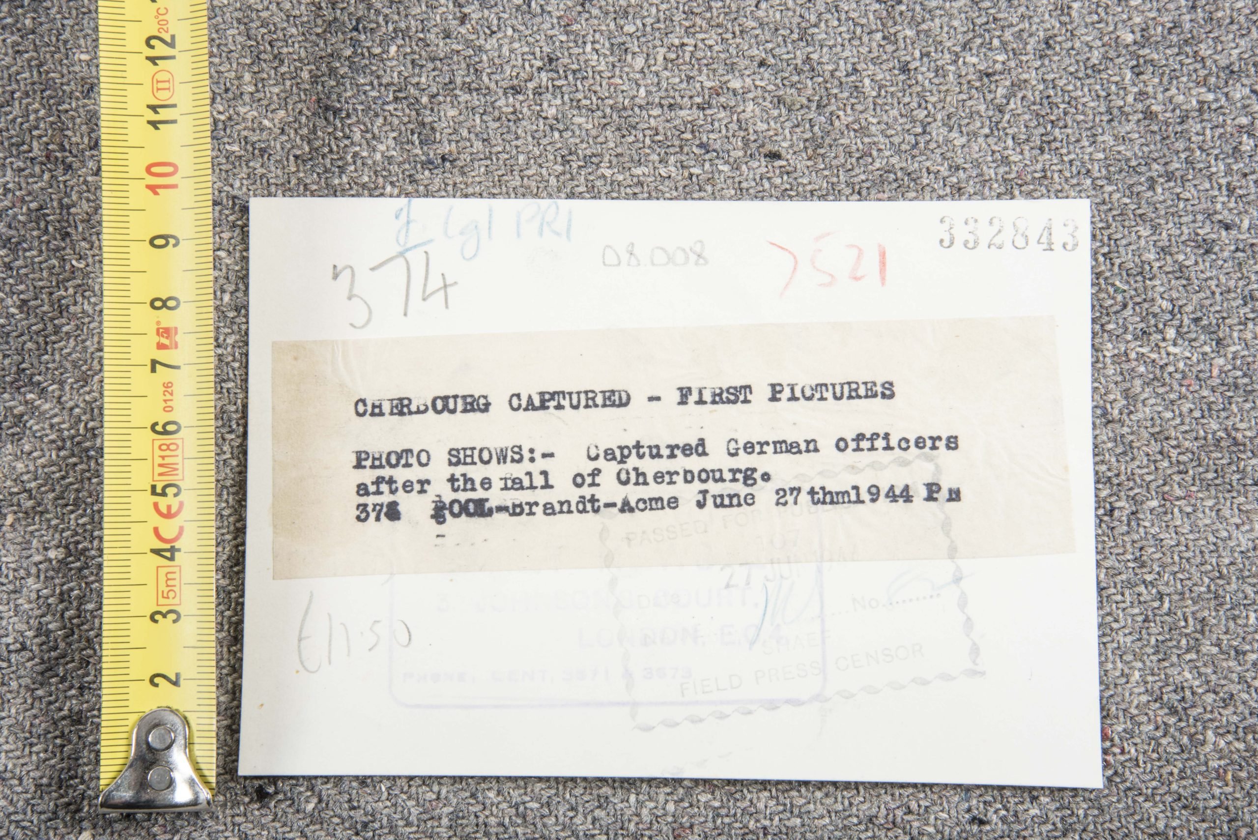 Press Photo; Normandy Cherbourg prisoners of war — image 3