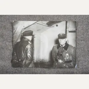 Press Photo; Major General Anton Dunckern Gestapo chief in Met …