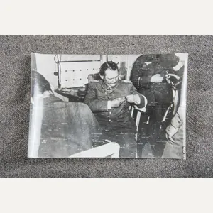 Press Photo ; Hermann Göring in captivity