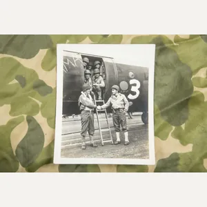 US Photograph: 82nd Airborne in Horsa glider