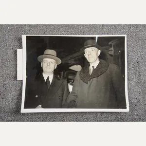 Press photo; Reichsaussenminister von Ribbentrop with lord Halifax