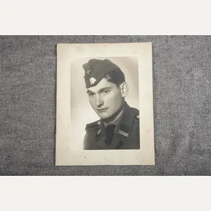 Large SS Totenkopf Rottenführer portrait