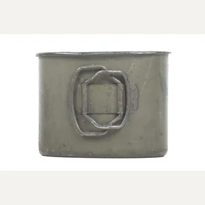 Enameled M42 canteen cup marked AEMA 43