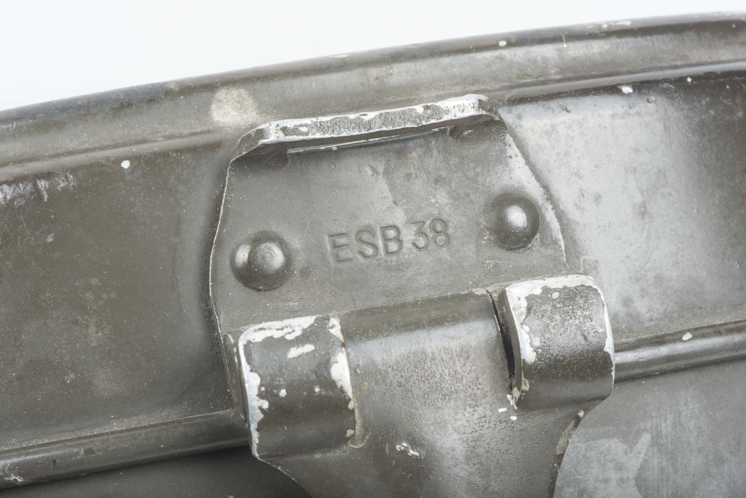 Pre war M31 messkit marked ESB 38 with brown leather strap — image 11