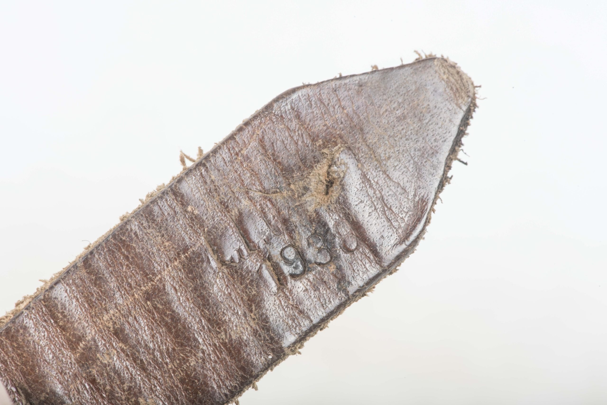 Pre war M31 messkit marked ESB 38 with brown leather strap — image 5