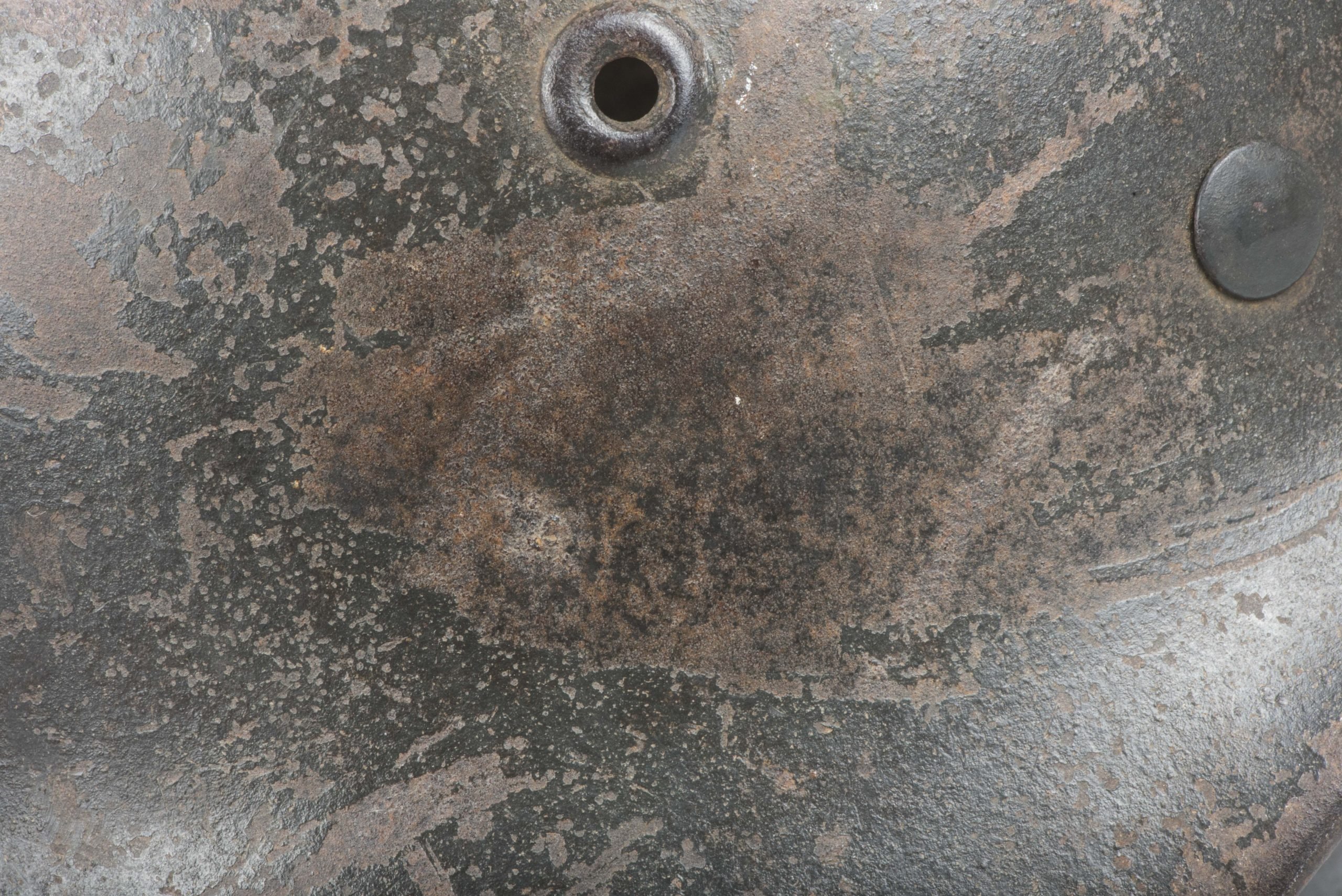 Battledamaged Q64 M40 Waffen-SS helmet — image 16