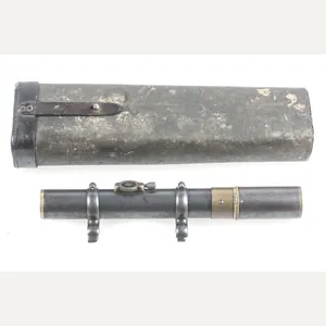 First world war sniper scope with case marked Voigtländer Skopar …