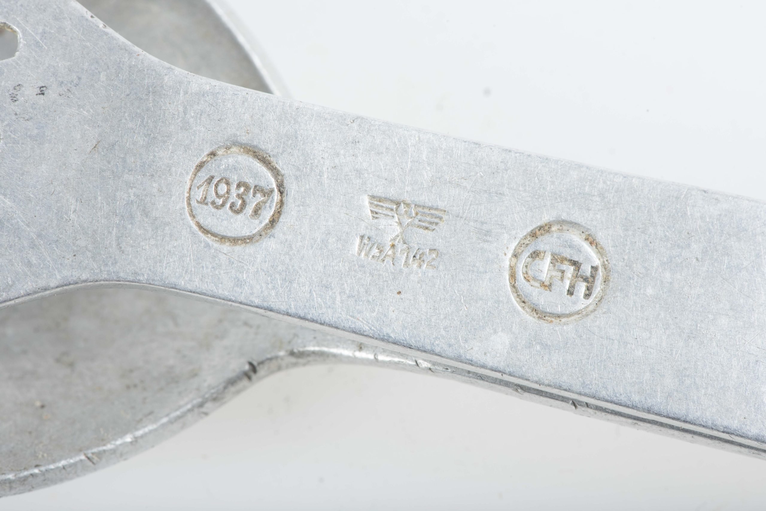 Pre war Göffel marked CFH 1937 with WaA 142 — image 3