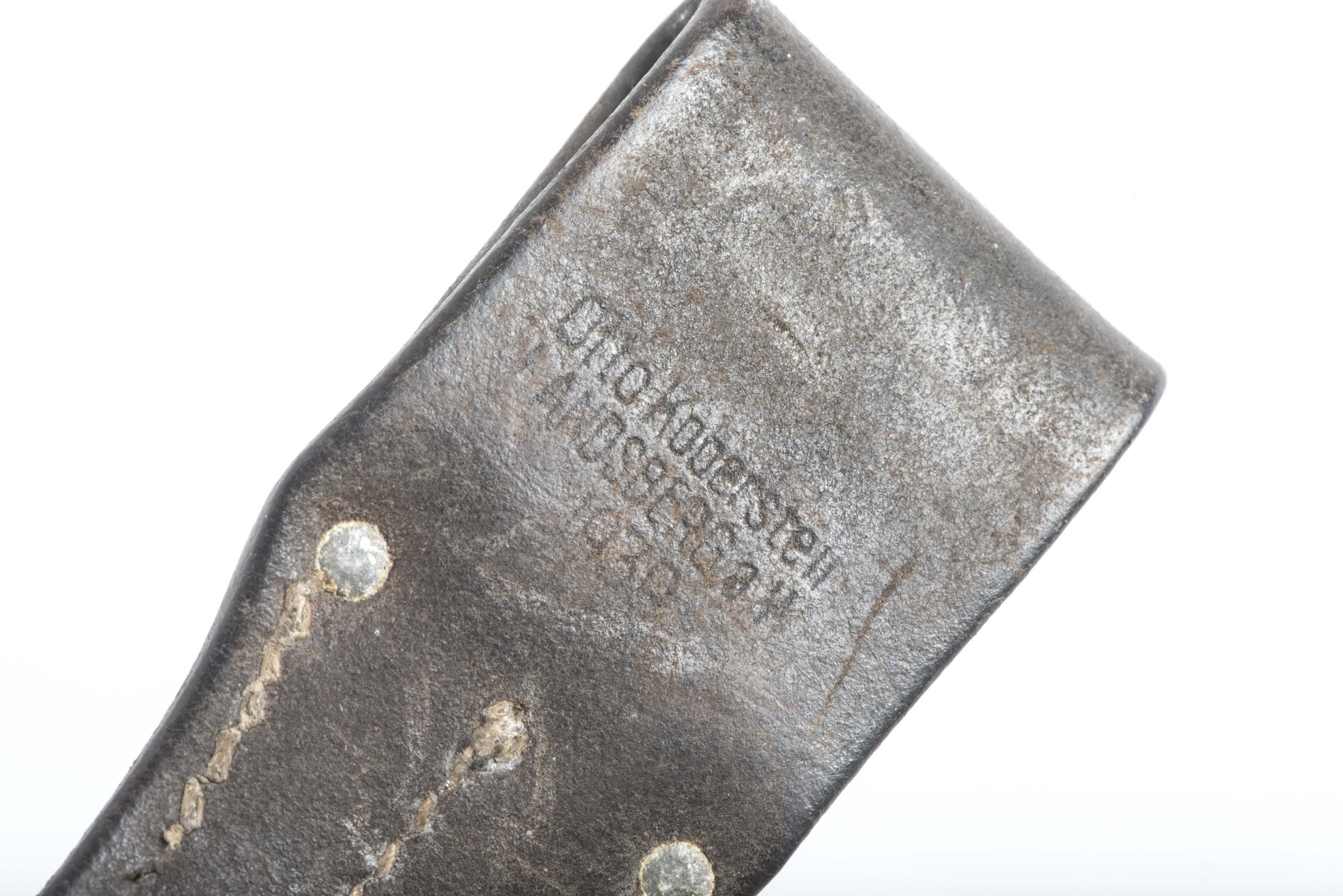 Pre war K98 bayonet frog marked Otto Koberstein 1939 — image 3