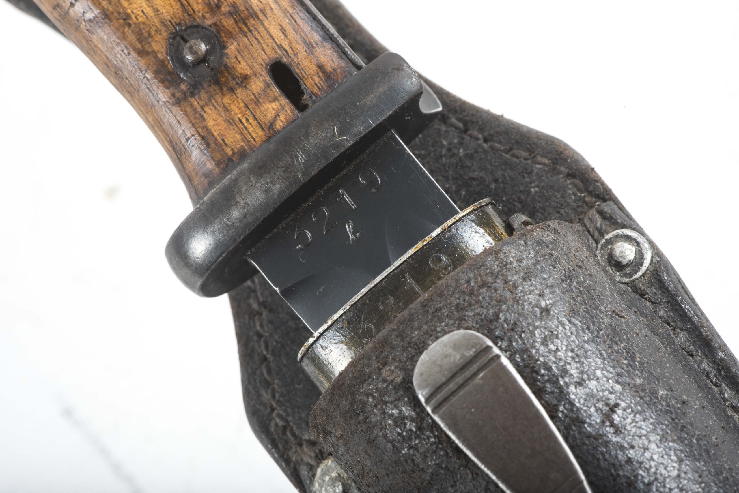 Matching K98 bayonet marked S/155 K #3219 — image 10