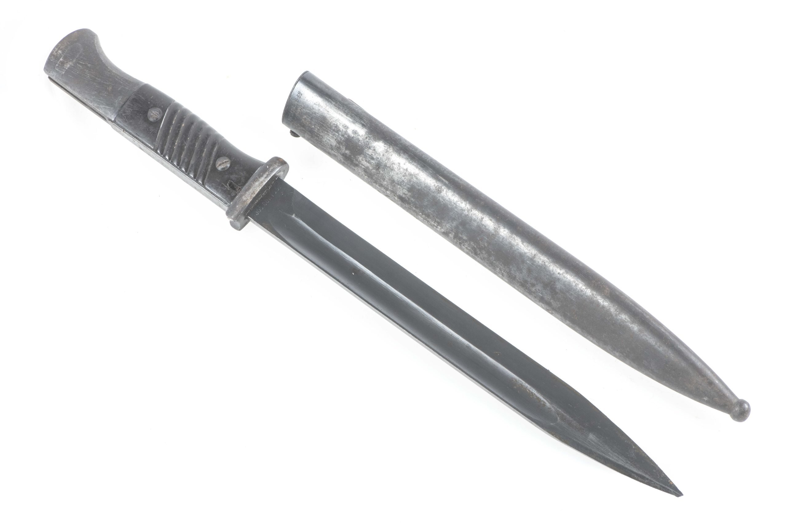 Matching K98 bayonet marked Jos. Corts Sn #9449 — image 2