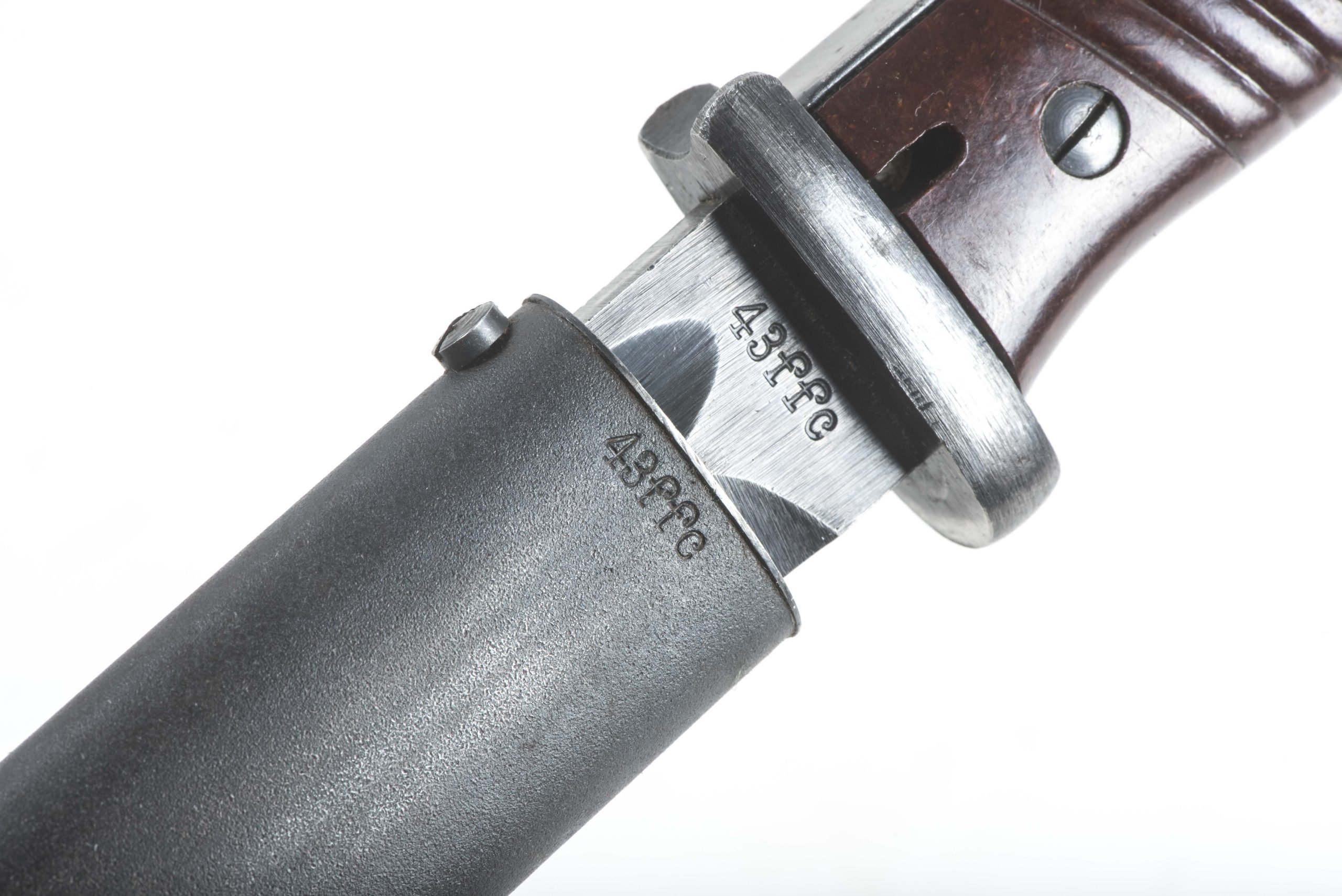 Matching K98 bayonet marked 43 ffc #3806 — image 9