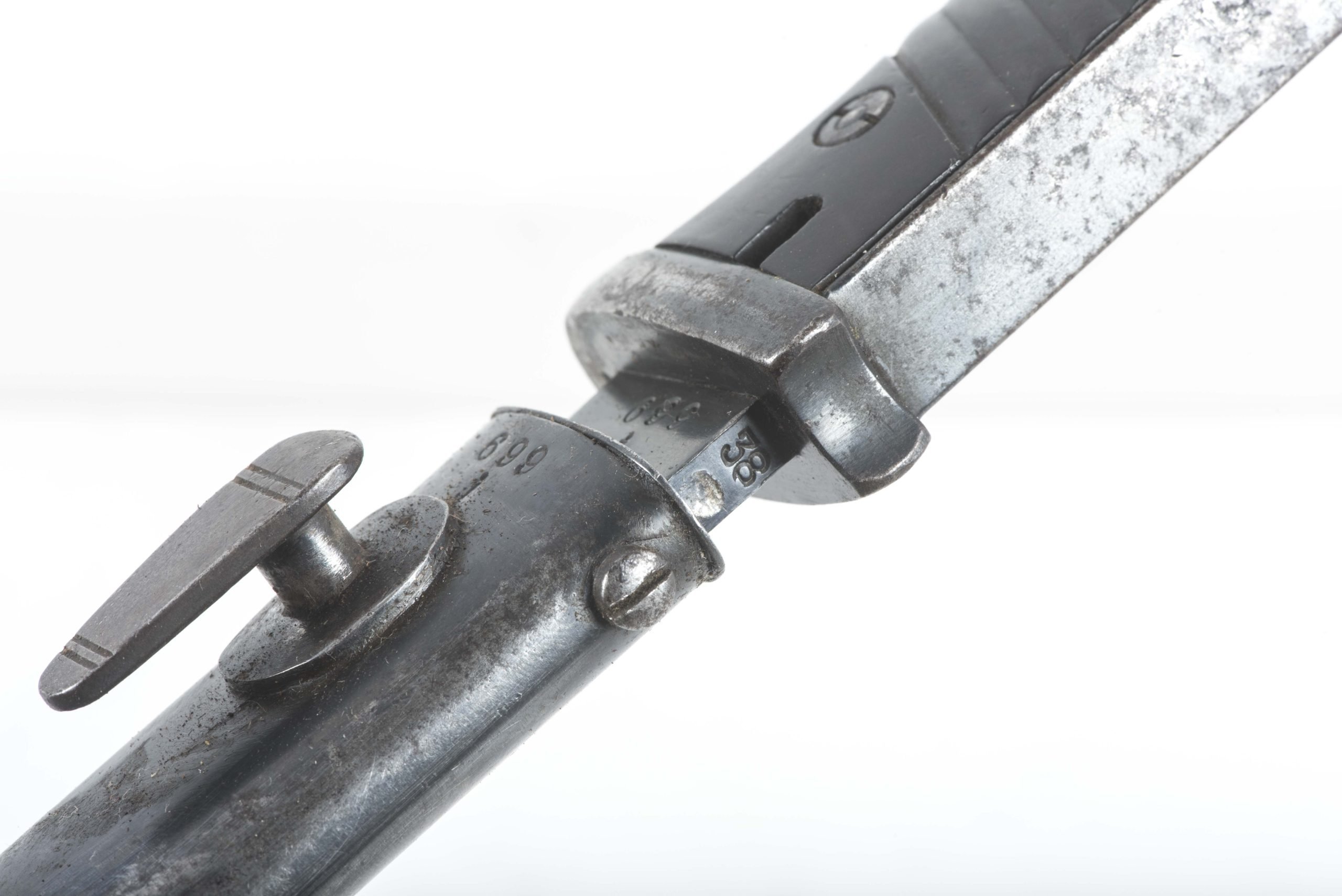 Matching K98 bayonet marked Berg & Co. 1938 #699 — image 7