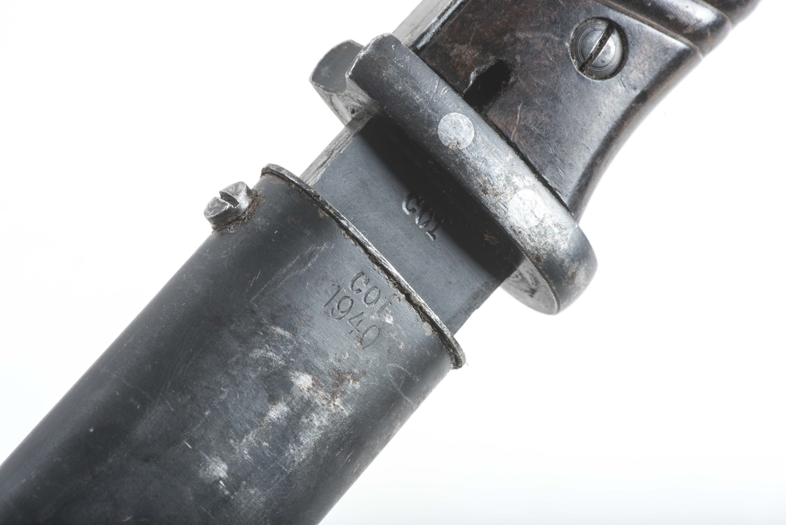 Matching K98 bayonet marked cof 1940 #122 — image 6