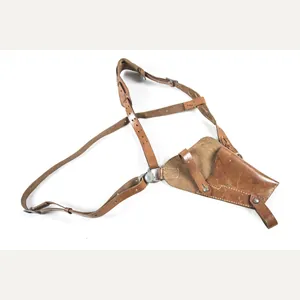 Rare German made leather shoulder holster