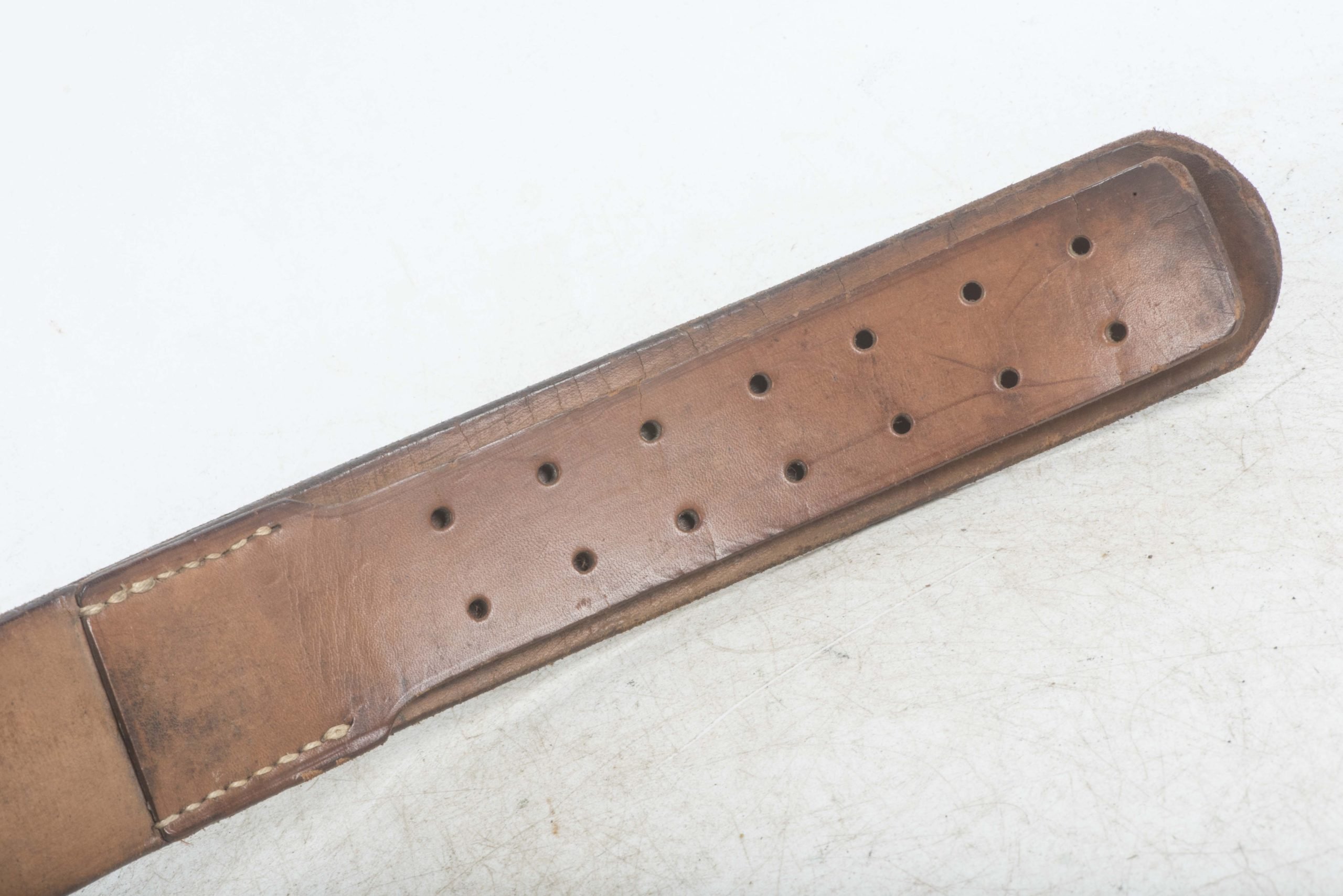 Unissued Luftwaffe EM / NCO equipment belt marked Gustav Vogel, Chemnitz 1941 — image 8